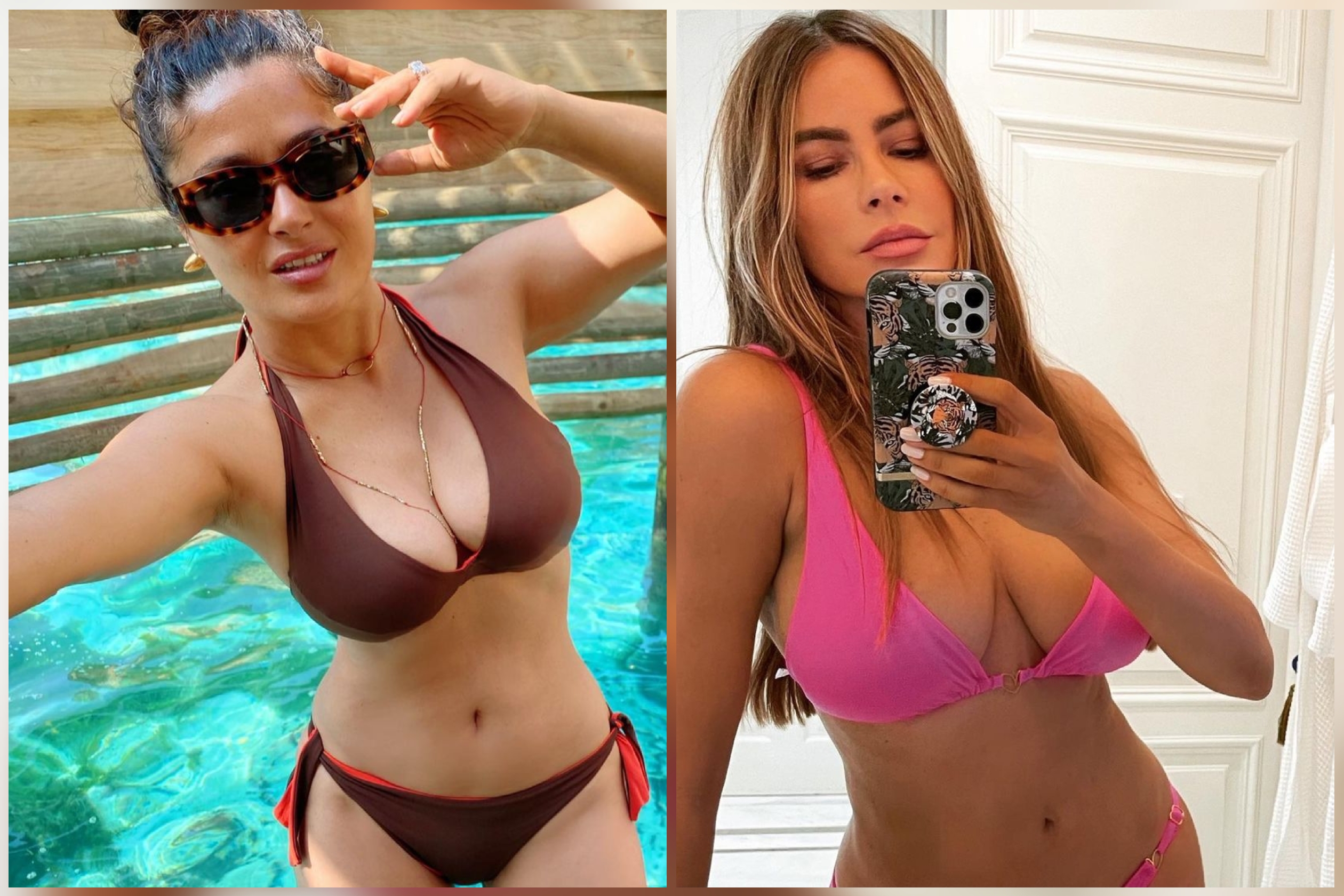 Salma Hayek vs Sofia Vergara | Scrolller