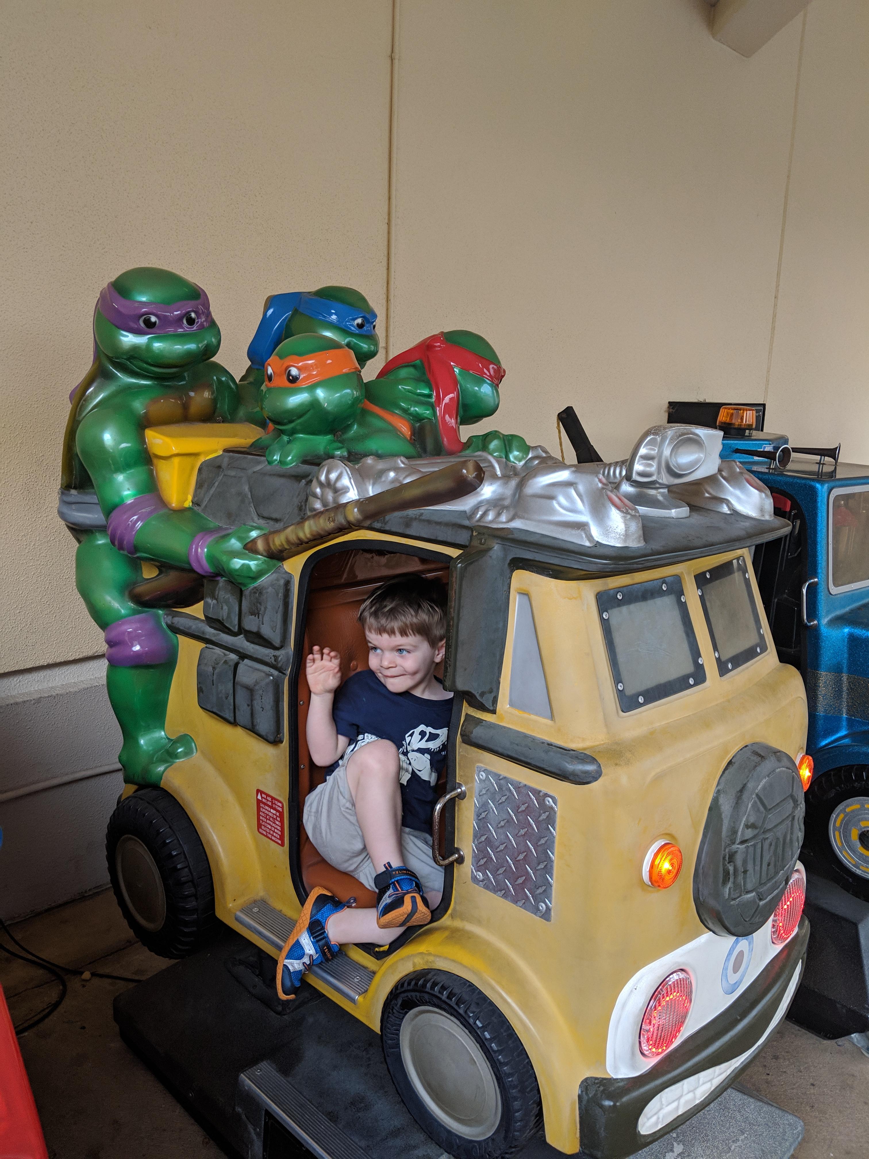 Saw this amazing ride at an outlet mall in Florida recently. Even ...
