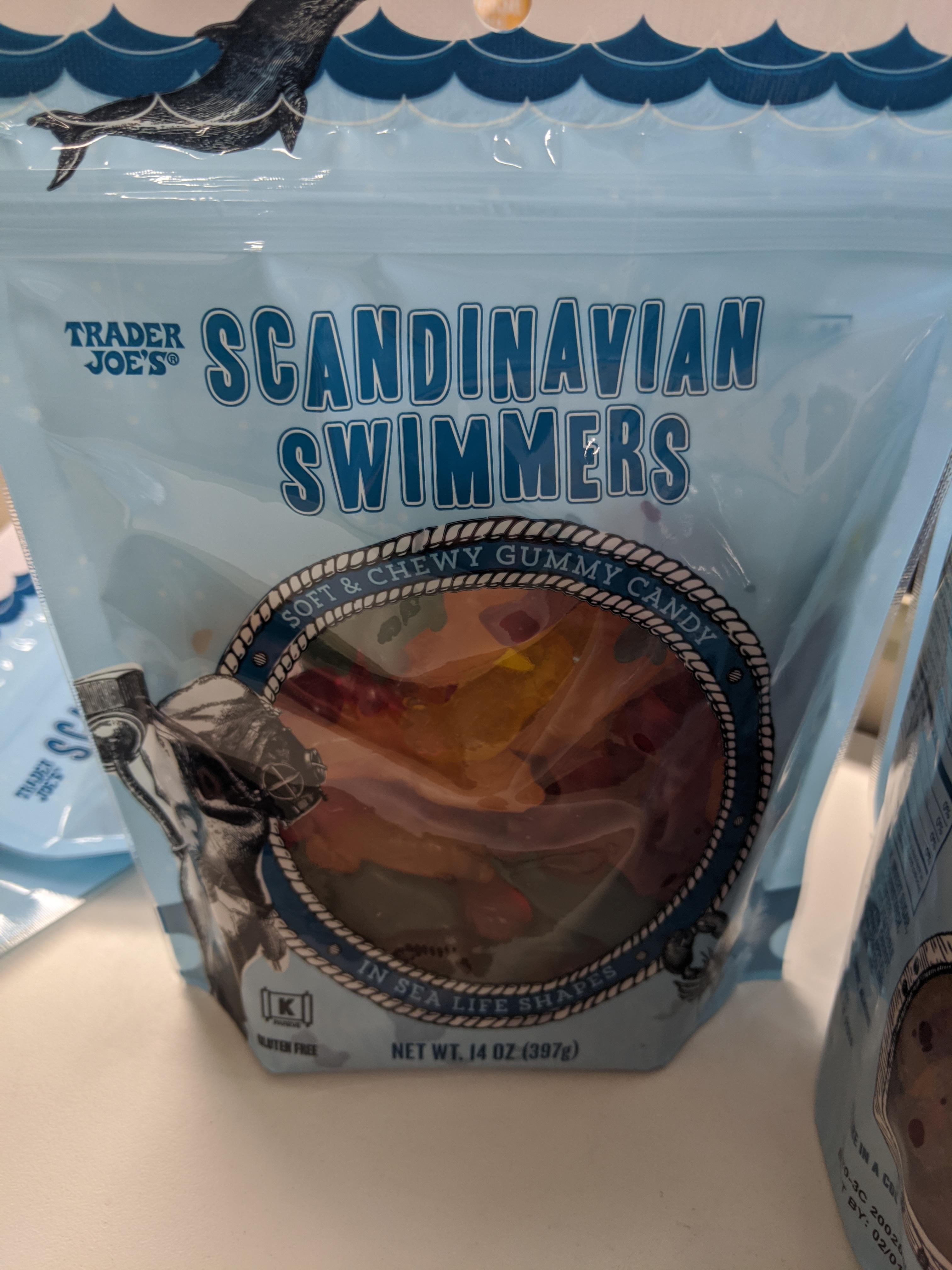 Scandinavian Swimmers from trader Joe's Scrolller