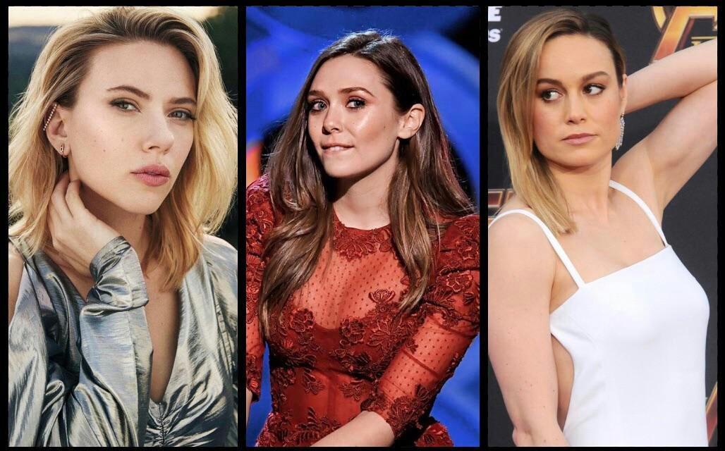 Scarlett Johansson Elizabeth Olsen Brie Larson Scrolller 