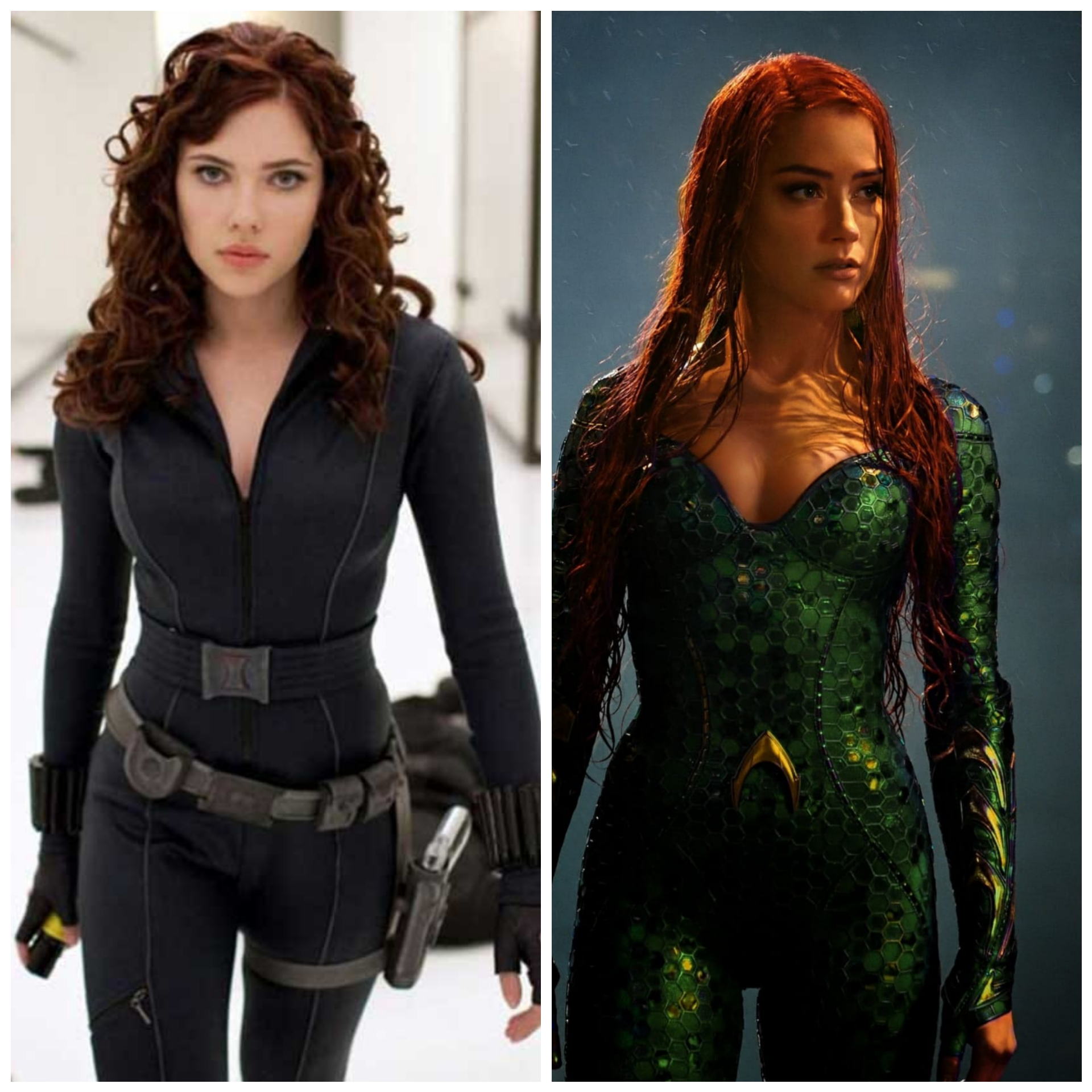 Scarlett Johansson vs Amber Heard | Scrolller