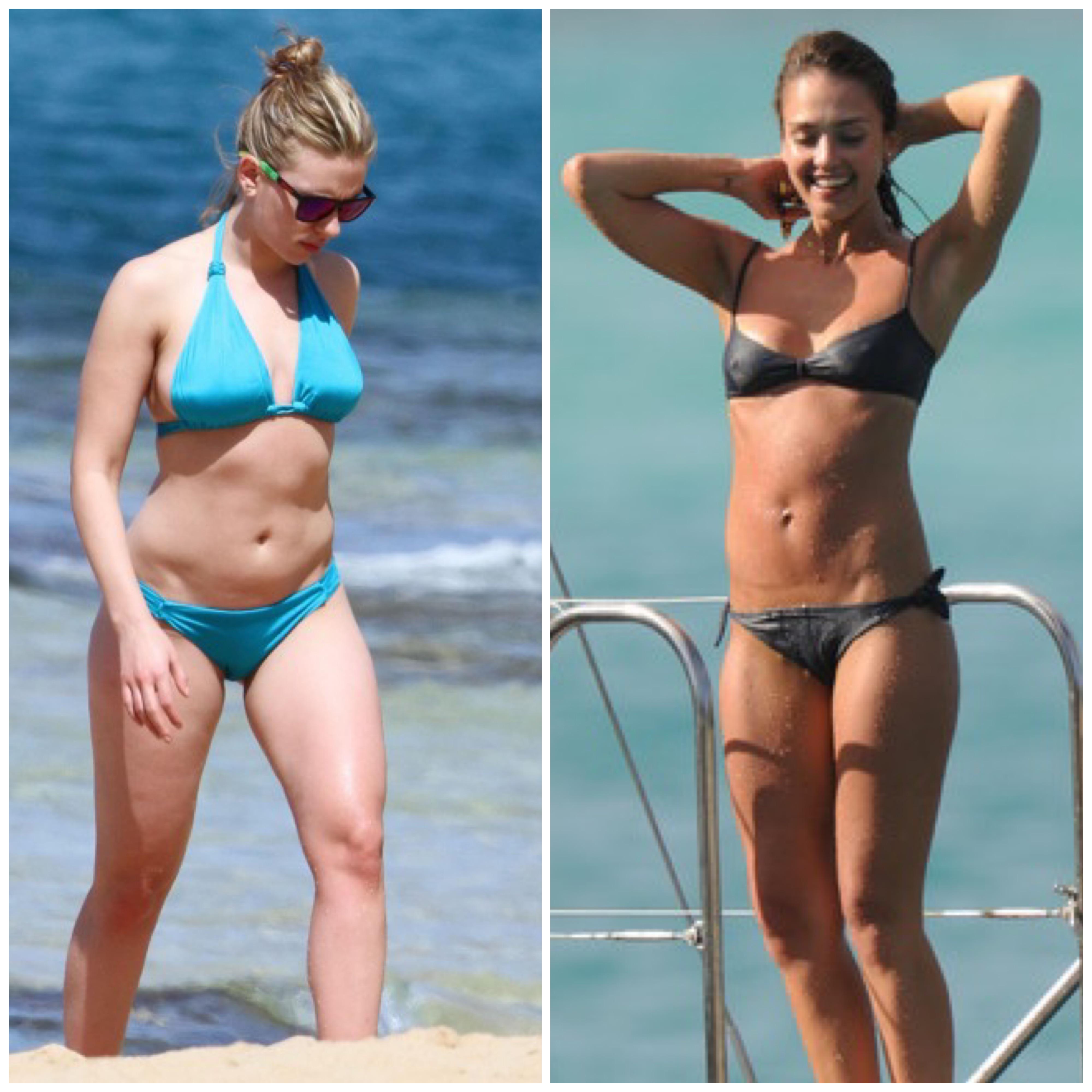 Scarlett Johansson vs Jessica Alba | Scrolller