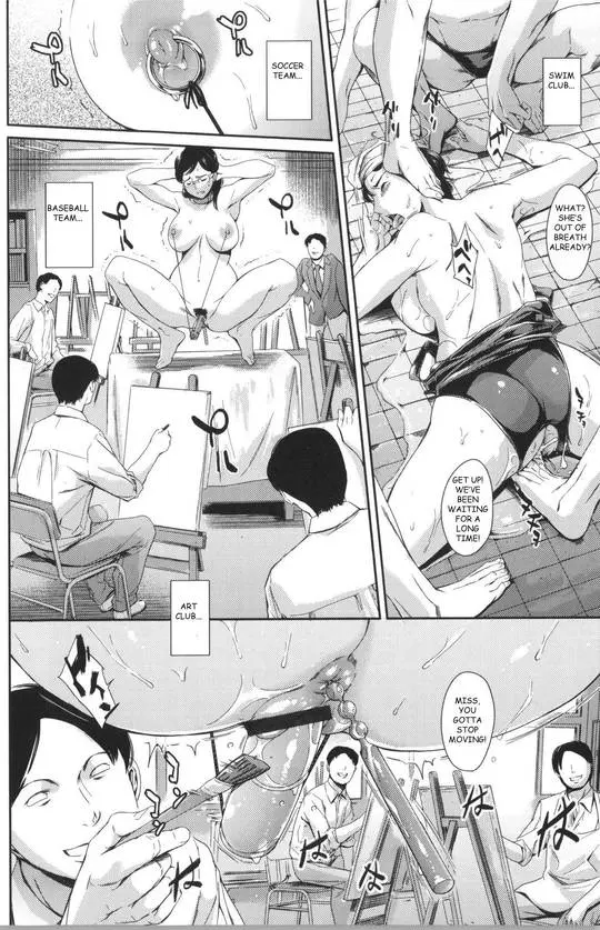 Busty teacher and student in a classroom engaging in oral sex and vaginal intercourse, Secret Promise by Tuna Empire