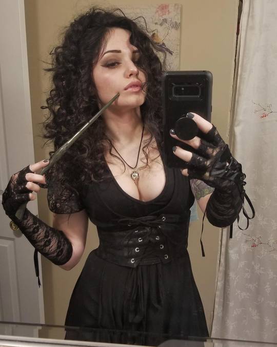 [Self] My Bellatrix Lestrange cosplay from NYCC '19