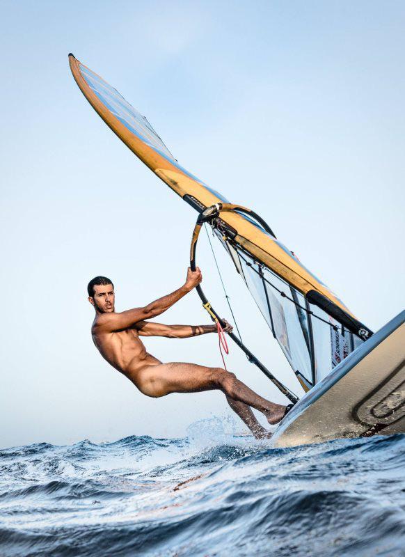 Shahar Zubari Naked Windsurfing Scrolller