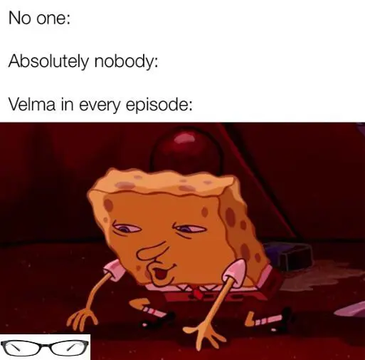 She is too blind