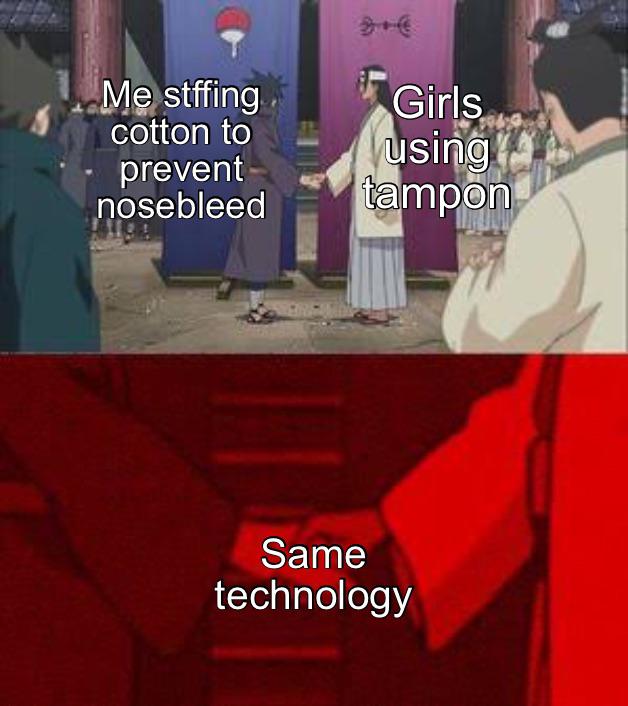 Should try tampon for nosebleed Scrolller