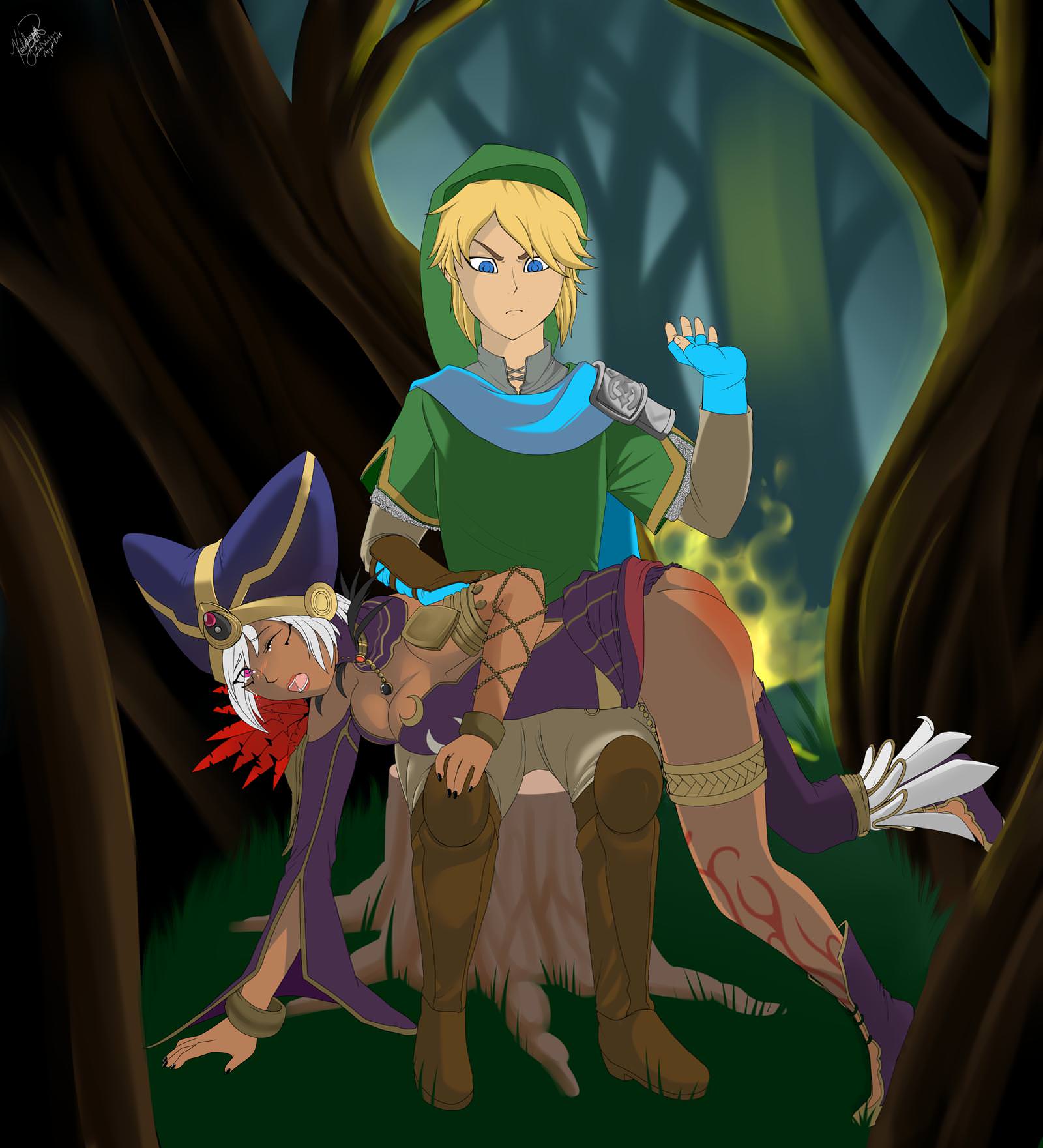 Sia spanked by Link Scrolller.