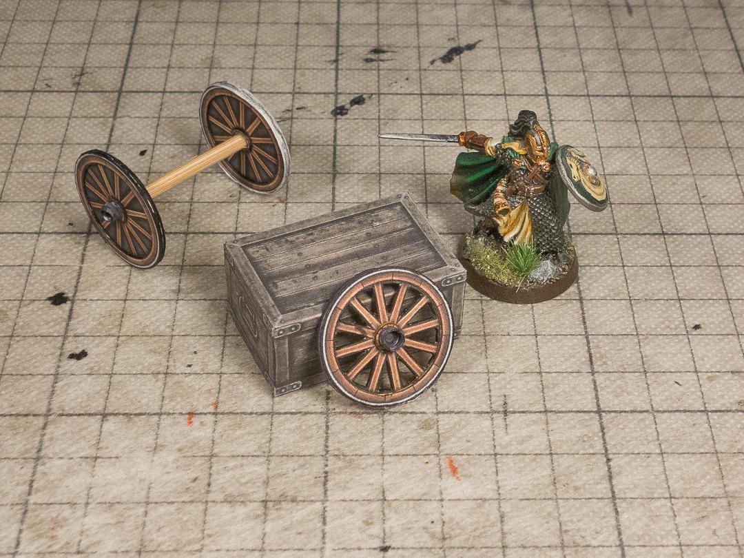 Sick of flat wheels ... working on more 3D detailed papercraft wheels ...