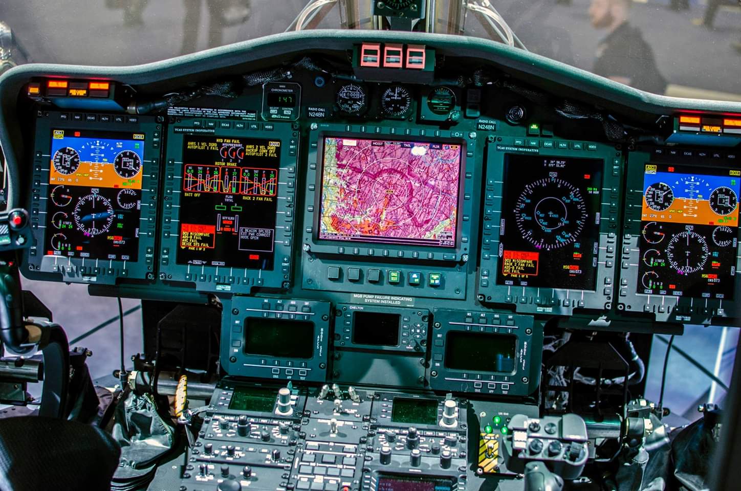 Sikorsky S 92 Glass Cockpit Scrolller