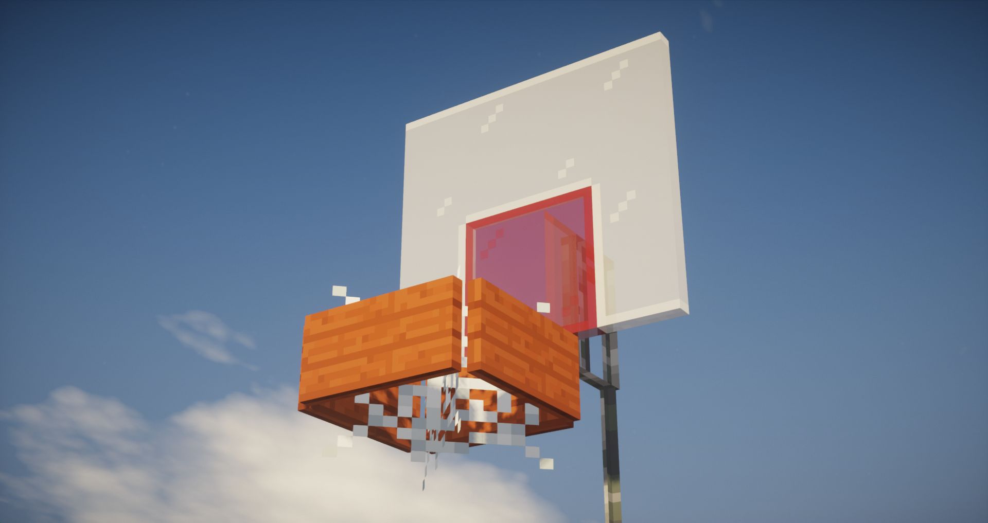 Simple Basketball hoop Scrolller