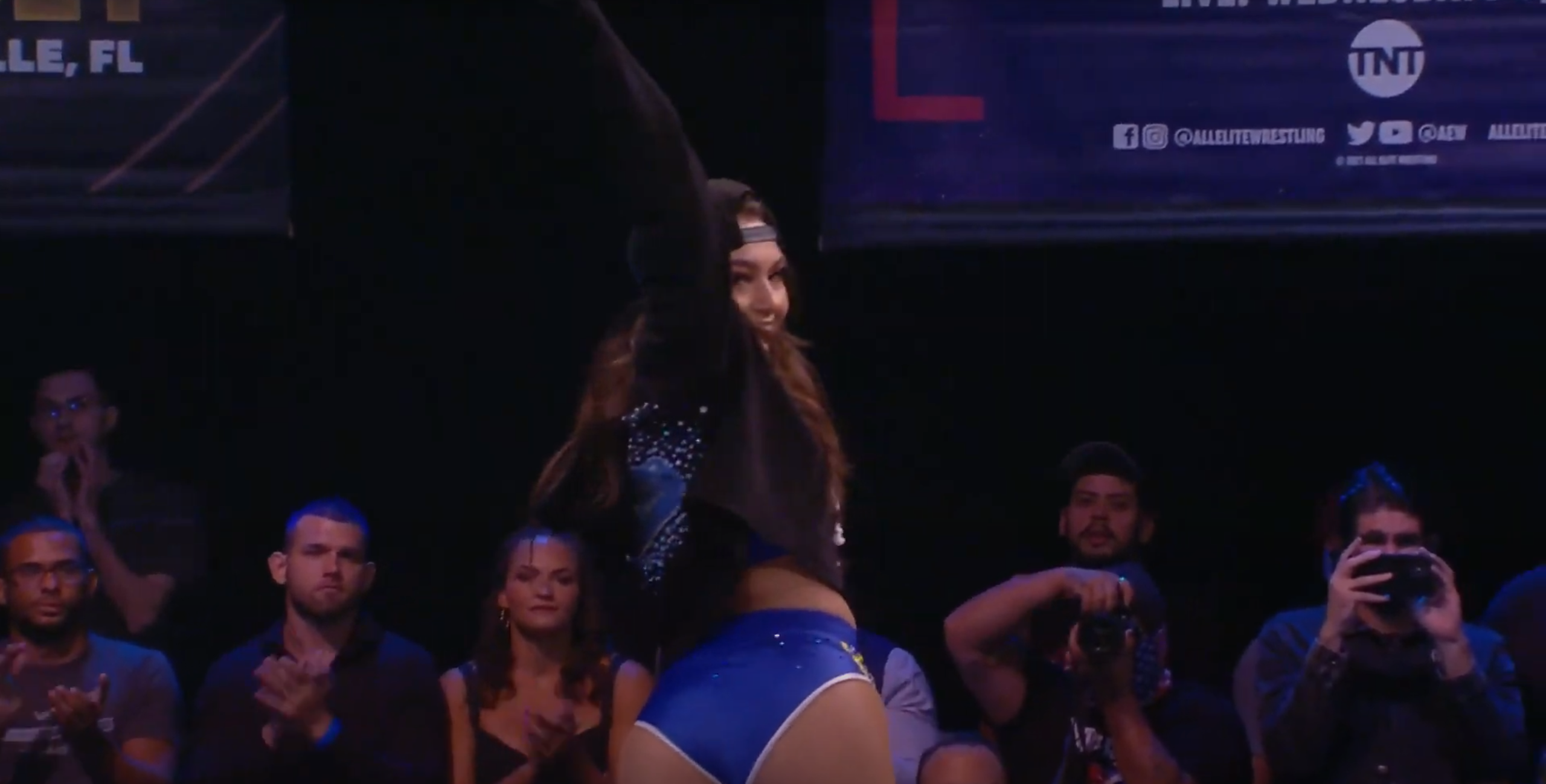 Skye Blue at AEW dark | Scrolller