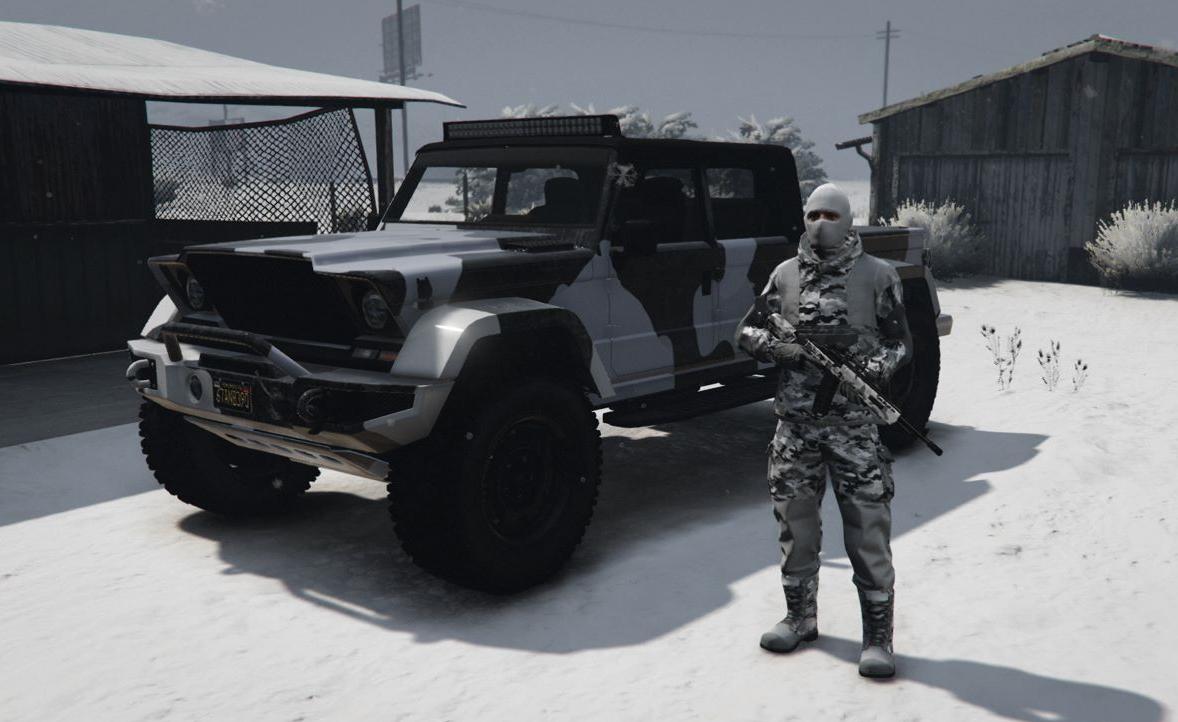 Snow commando. | Scrolller