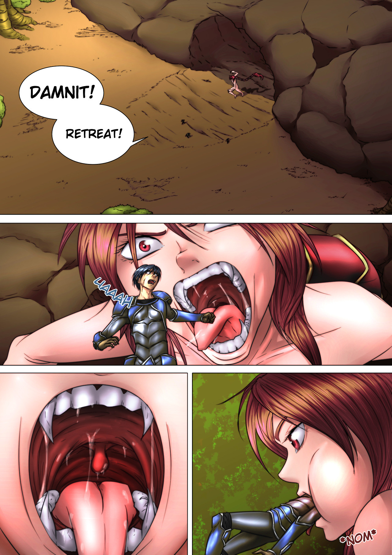 Giantess vore hentai comics фото 45