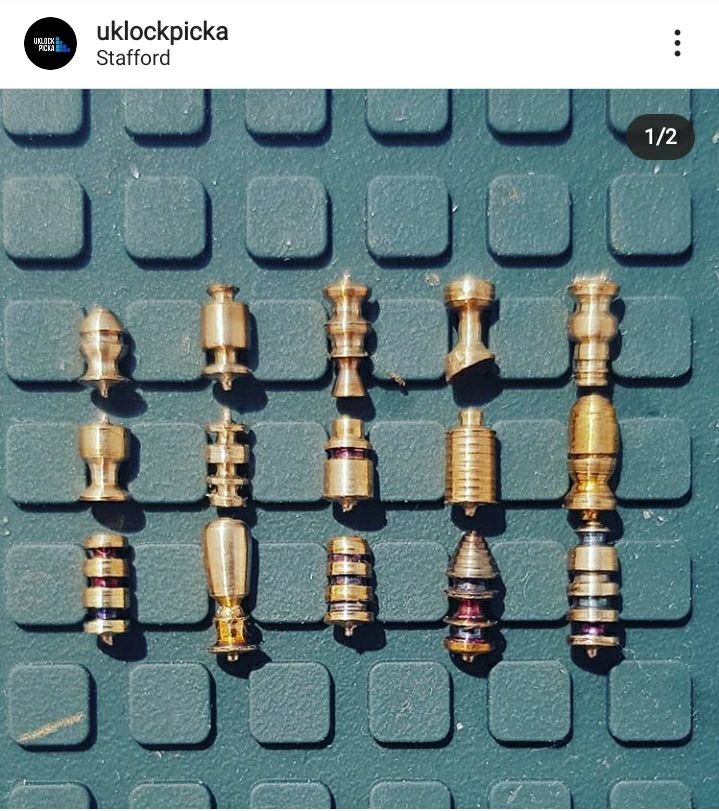 Some Custom pins for challenge locks I did a while ago. | Scrolller