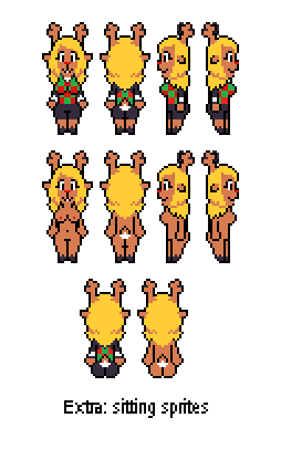 some lewd noelle sprite edits ive been working on | Scrolller