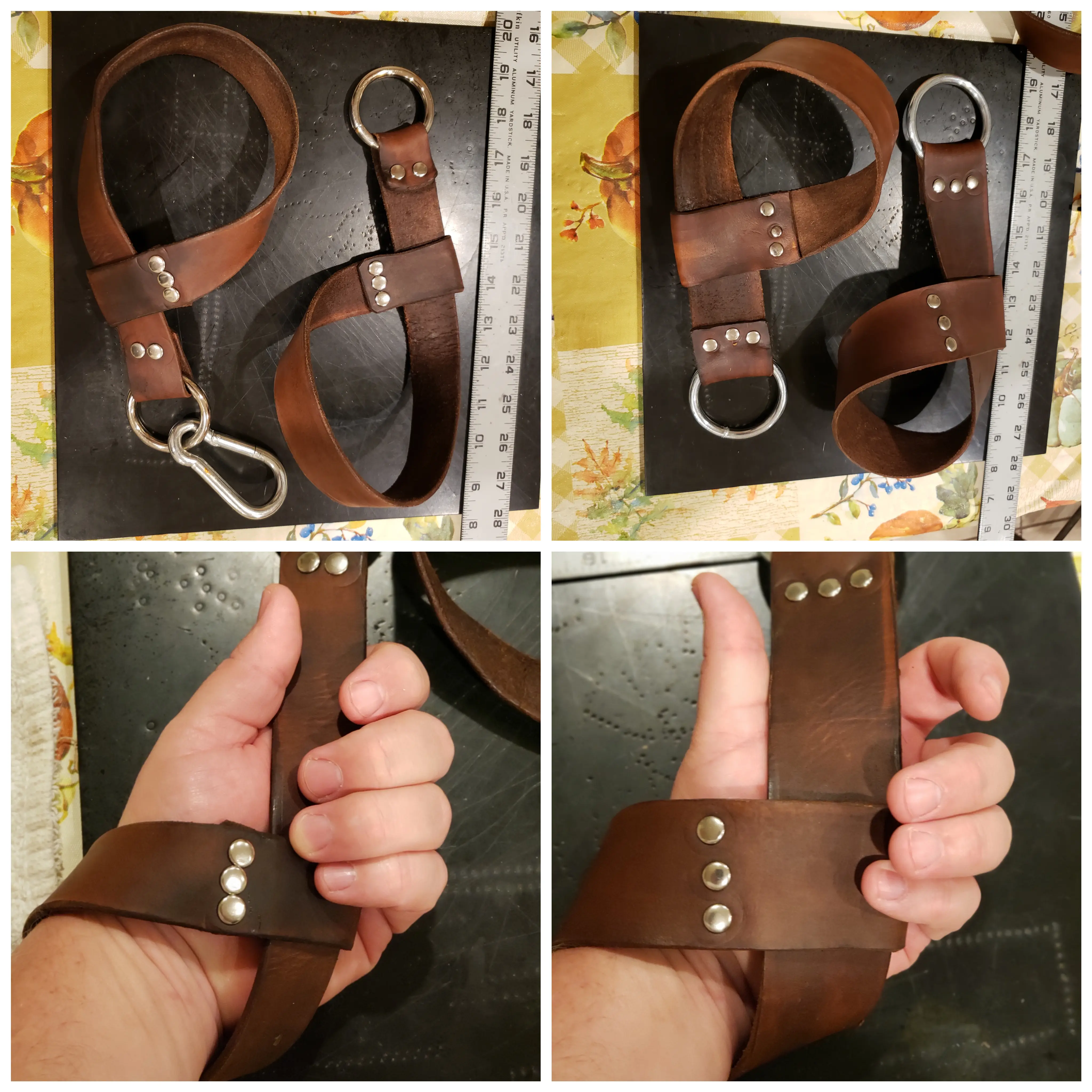 Simple Restraints Some simple St Andrew's cross restraint attachments I made. More info ...