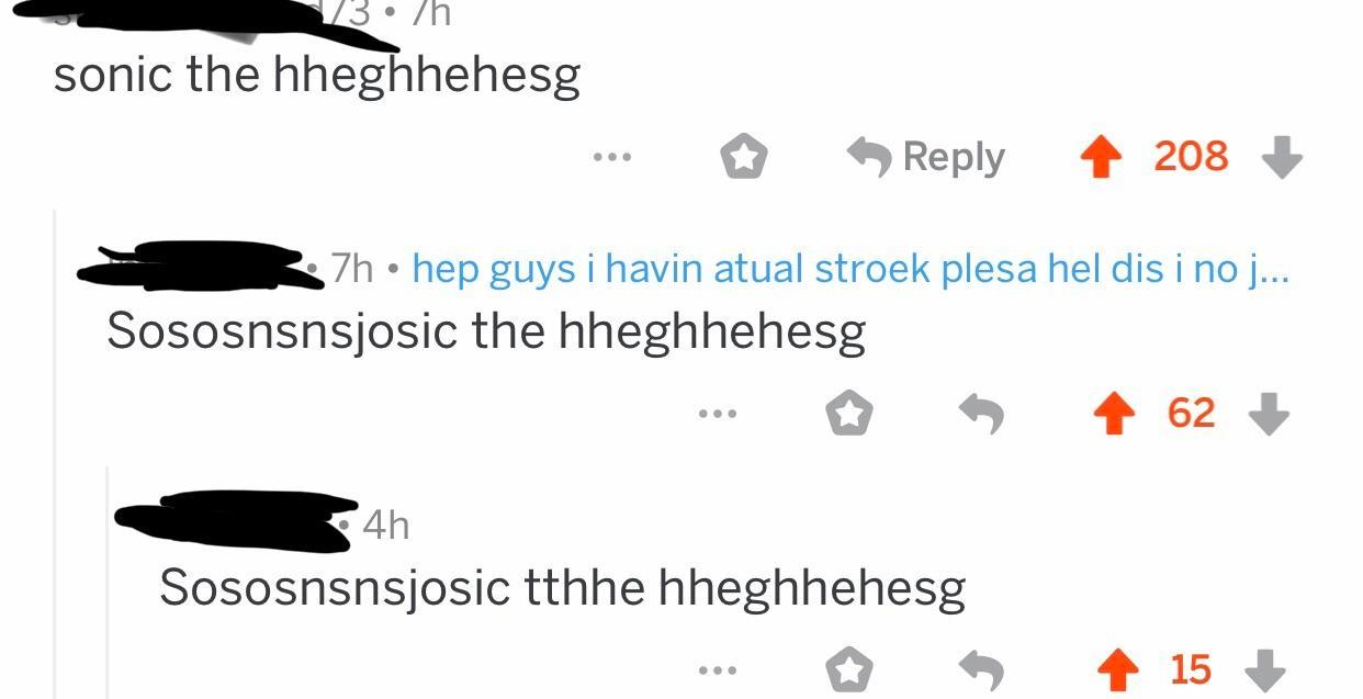 Sonic the hedgehog causes strokes Scrolller