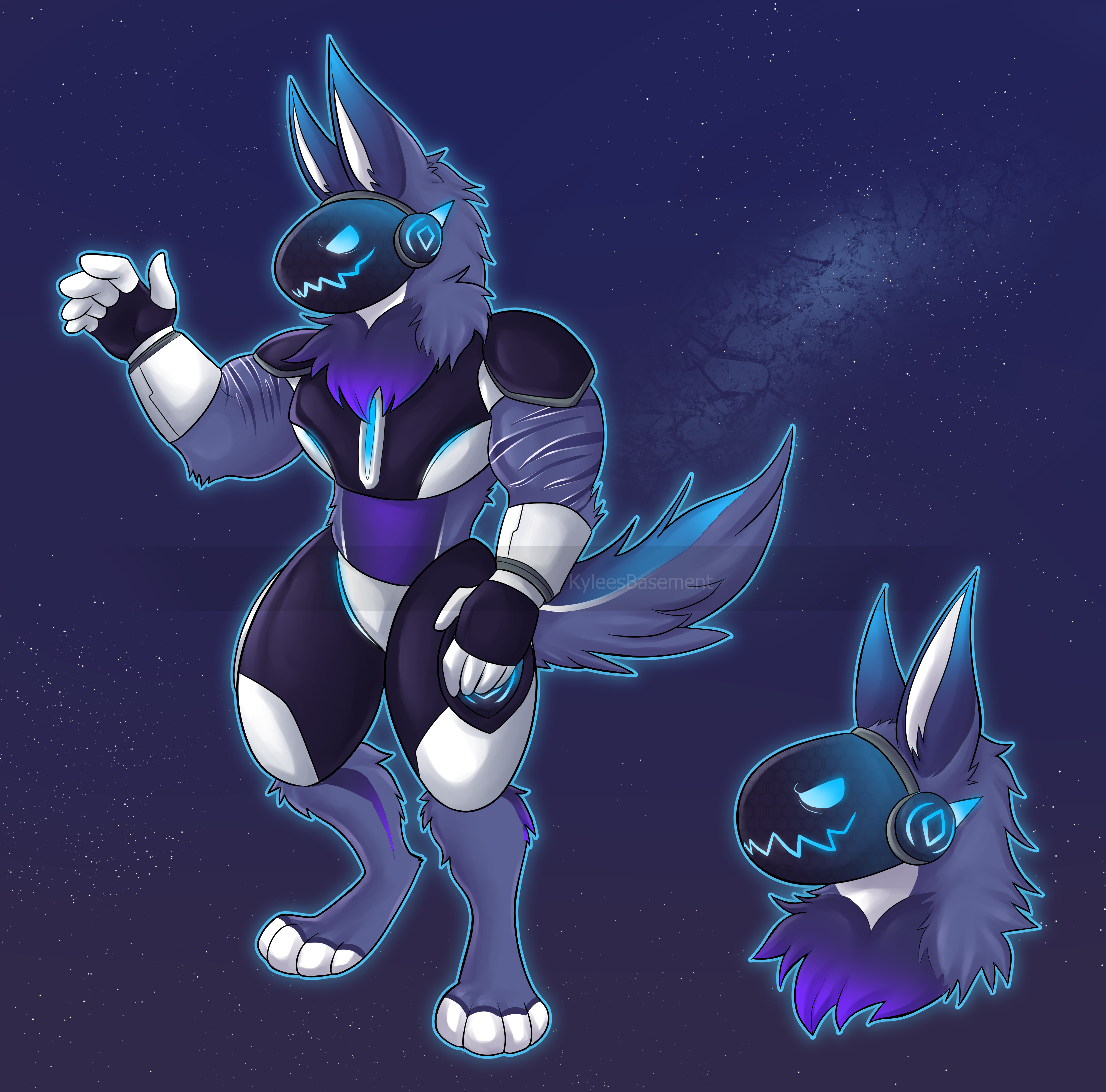 Space Soldier Protogen A Buff Adopt Scrolller 
