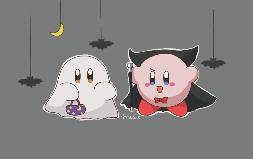 Spooky Waddle Dee & Kirby | Scrolller