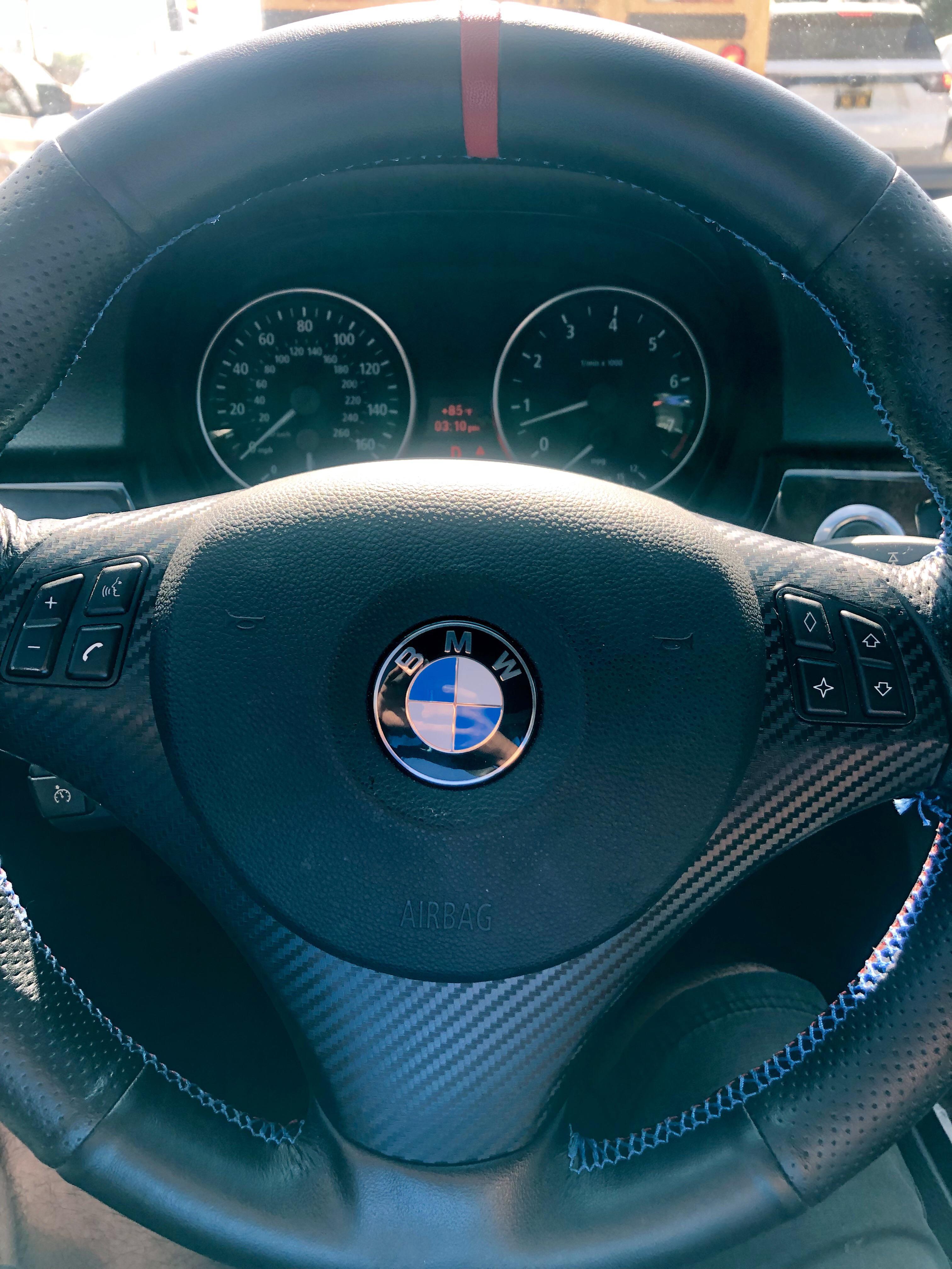 Steering wheel leather was fading. Wanted to share the completed wrap
