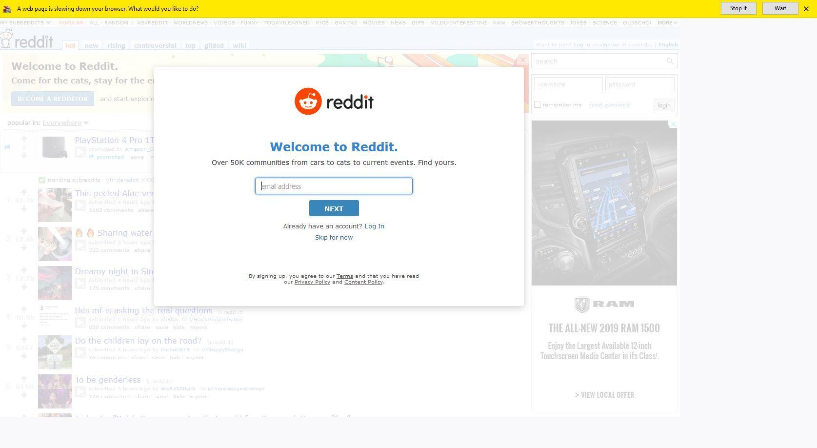 Stop Redir Stop telling me what to do Reddit, I like to browse anonymously ...