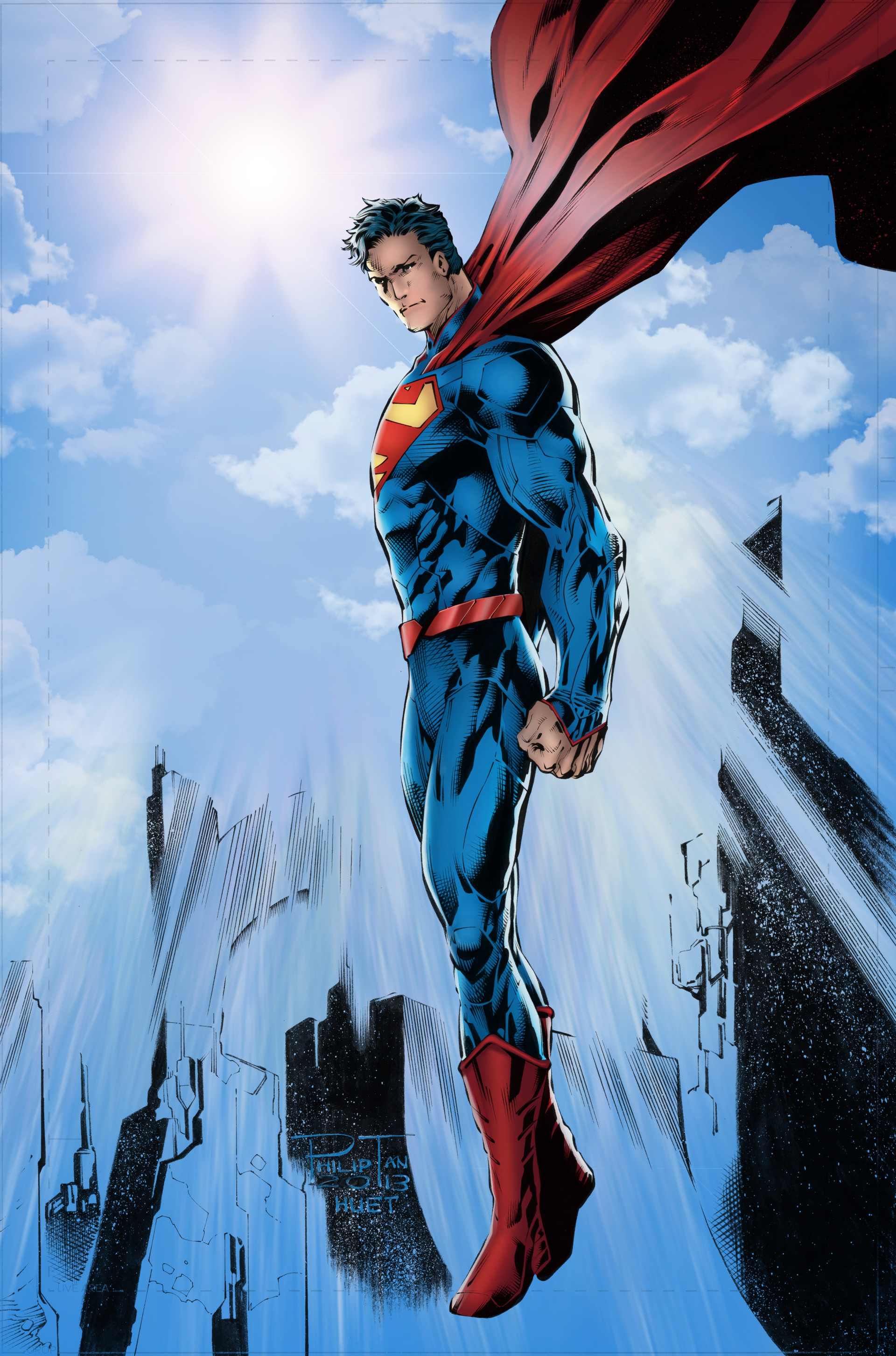 Superman by Philip Tan | Scrolller