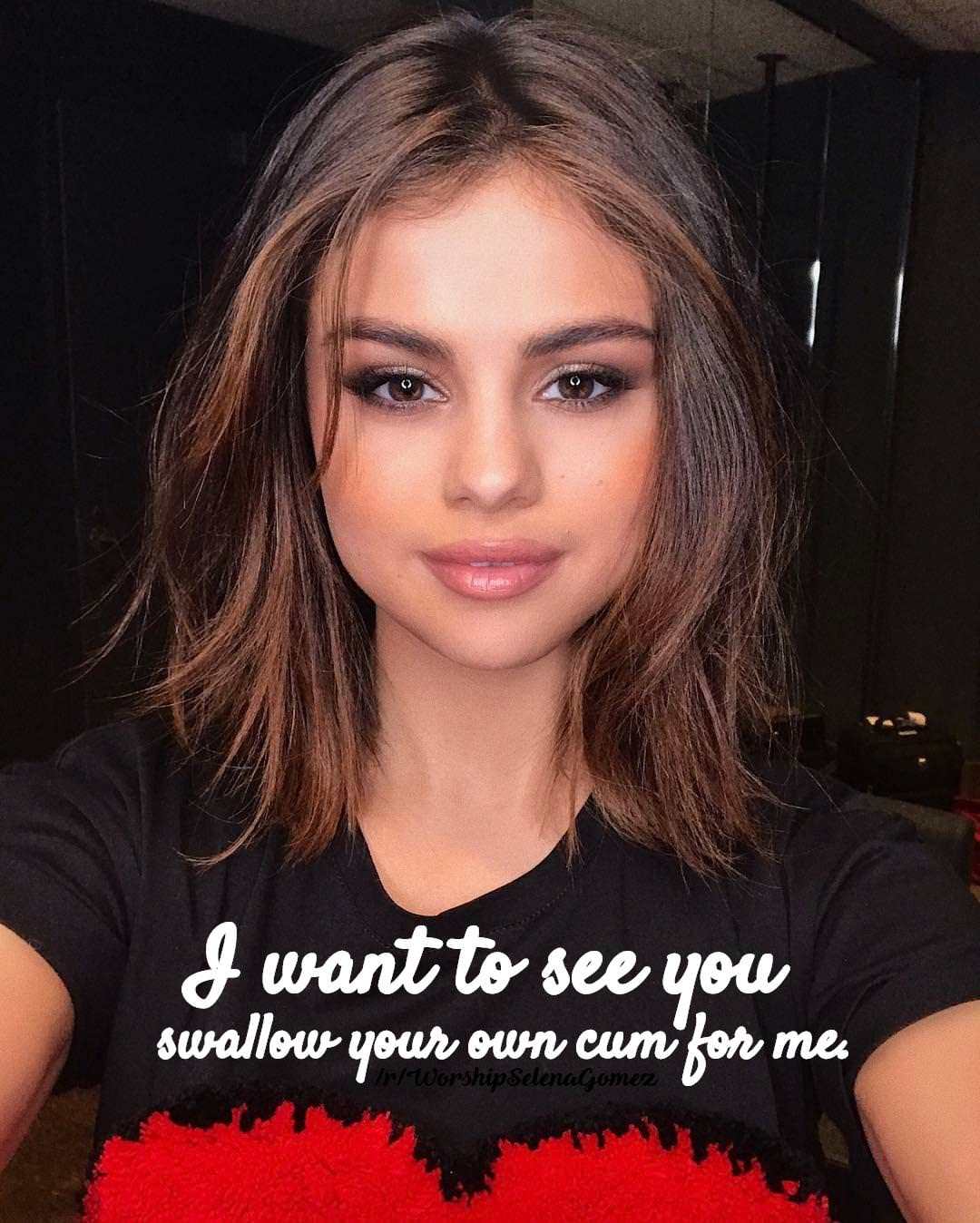 Swallow Your Cum For Selena Gomez Scrolller