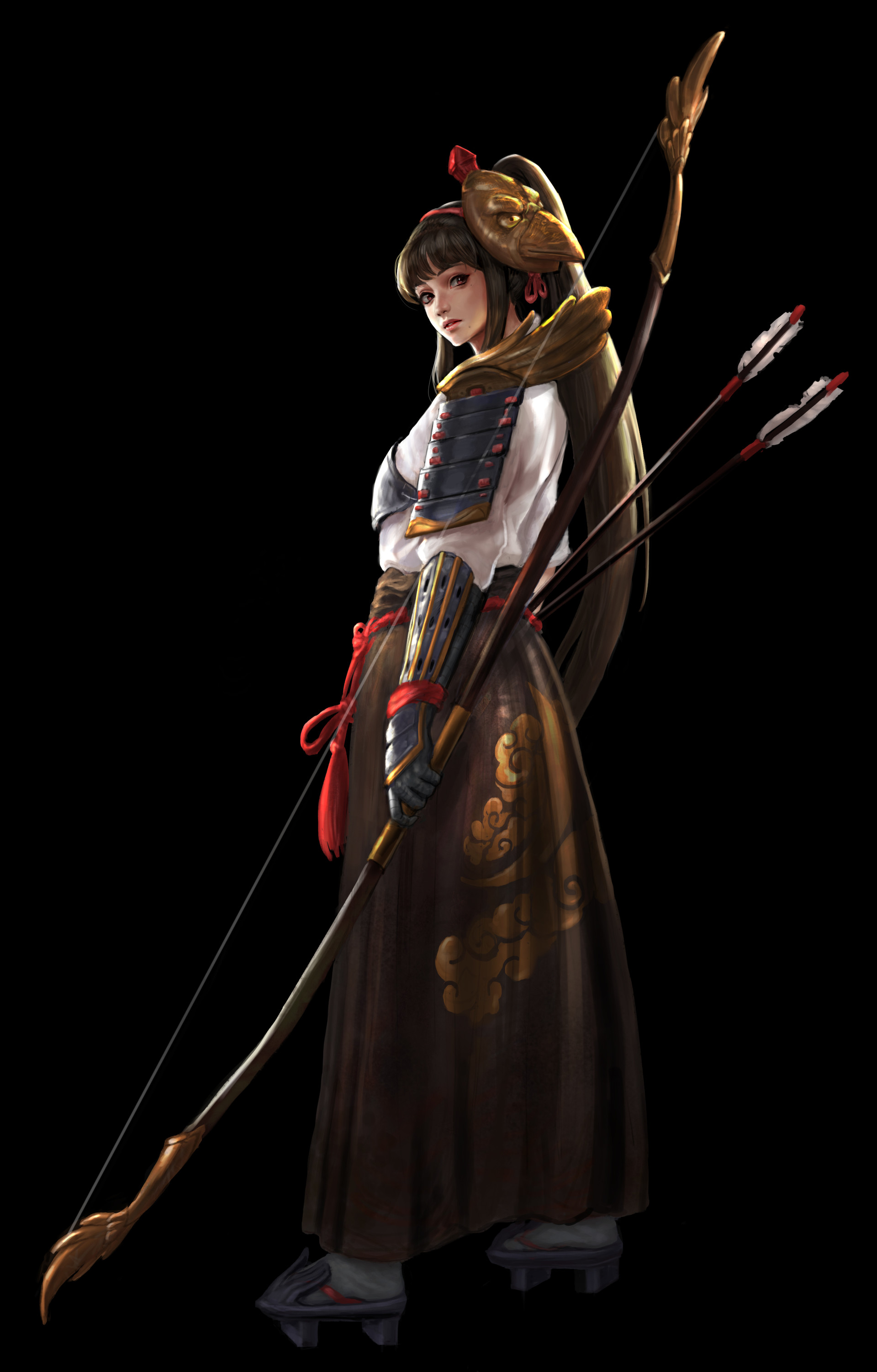 Tengu Scroll Ragnarok Tengu Archer by Jae Hyeok Jang | Scrolller