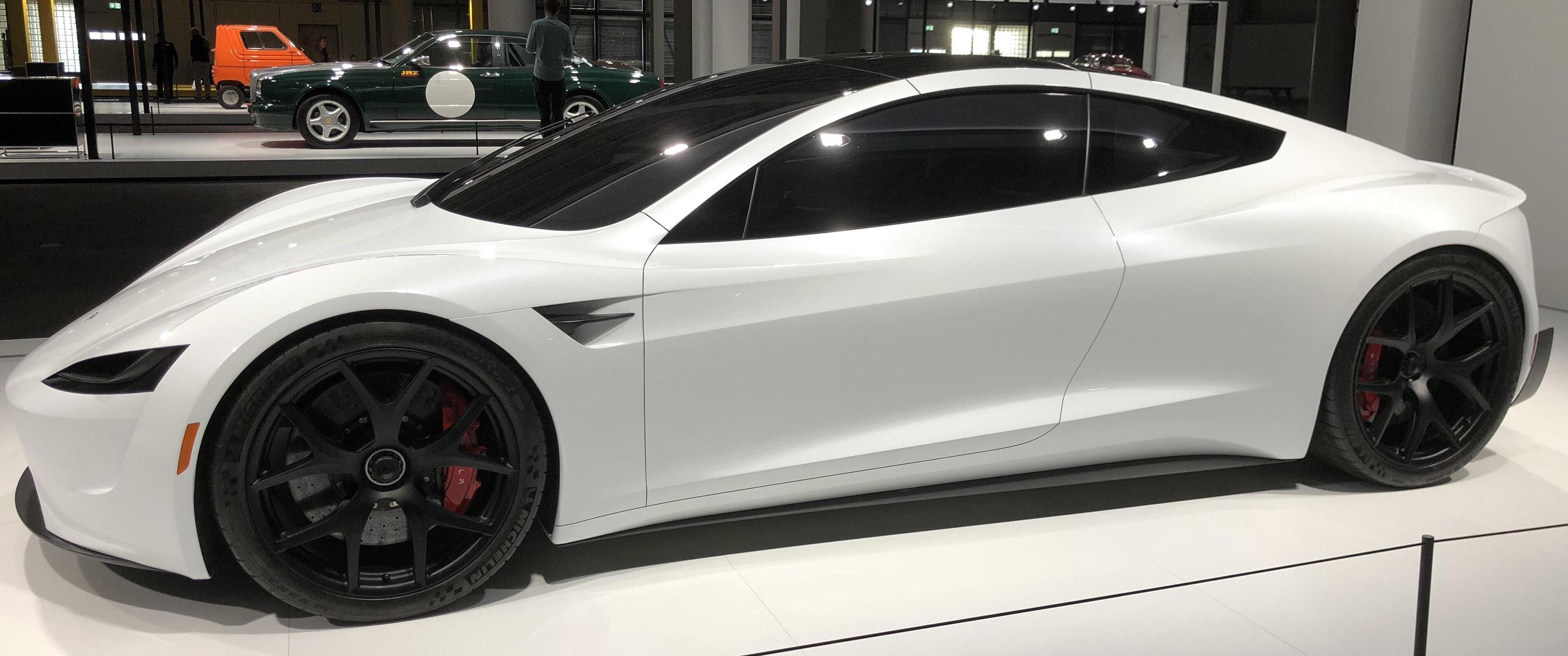 Tesla Roadster (3440x1440) | Scrolller