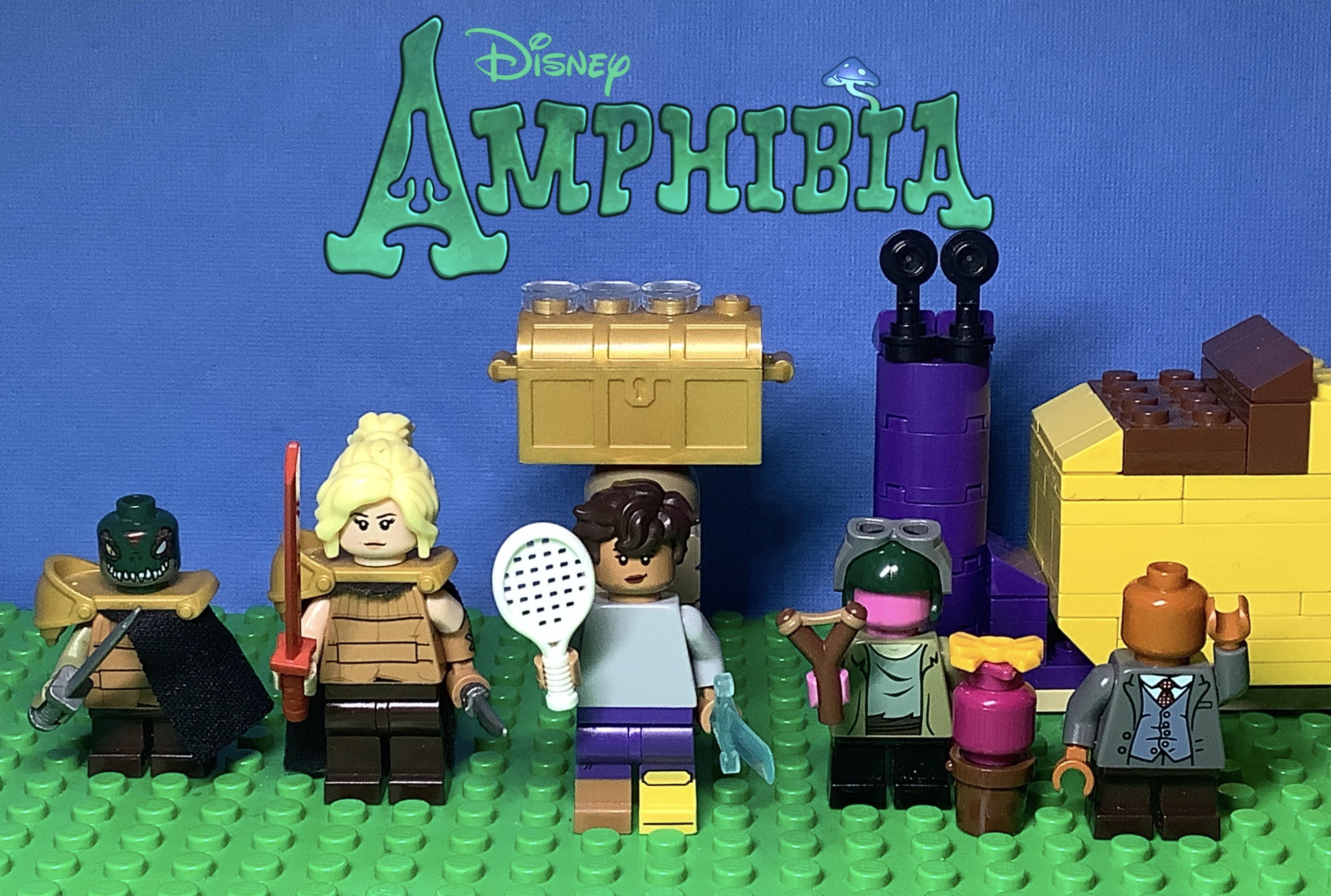 The cast of amphibia in LEGO (part 1) | Scrolller