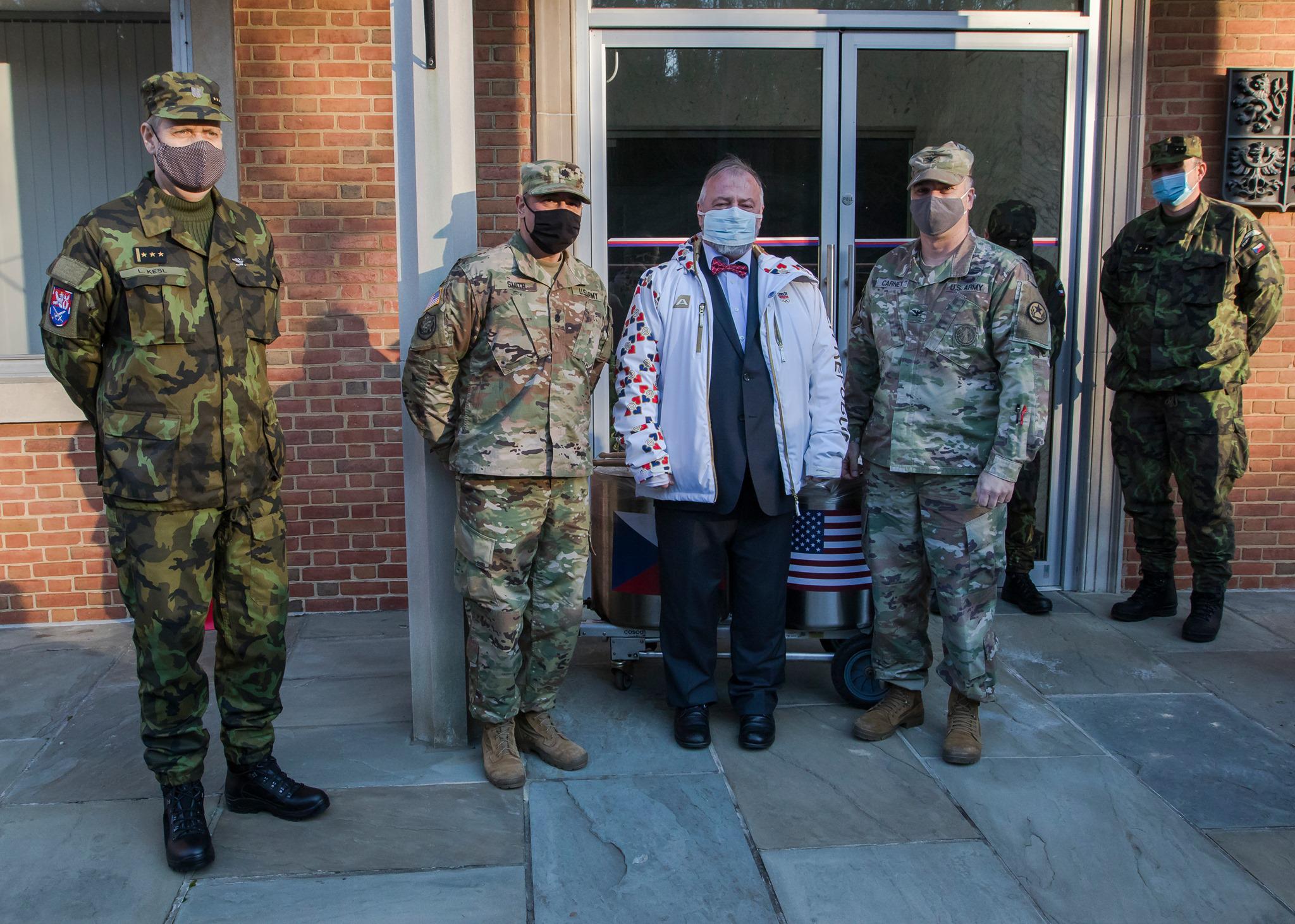 The Embassy of the Czech Republic in Washington, DC, provided goulash