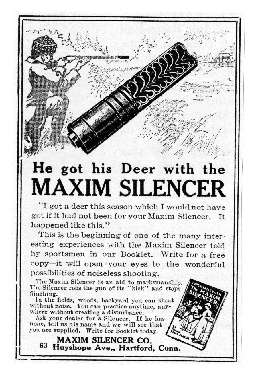 The first successful and commercially available suppressor was made in