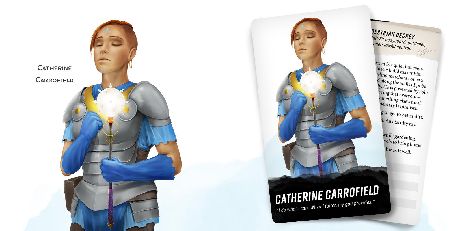 {The Griffon's Saddlebag} Catherine Carrofield | Human paladin, lawful ...