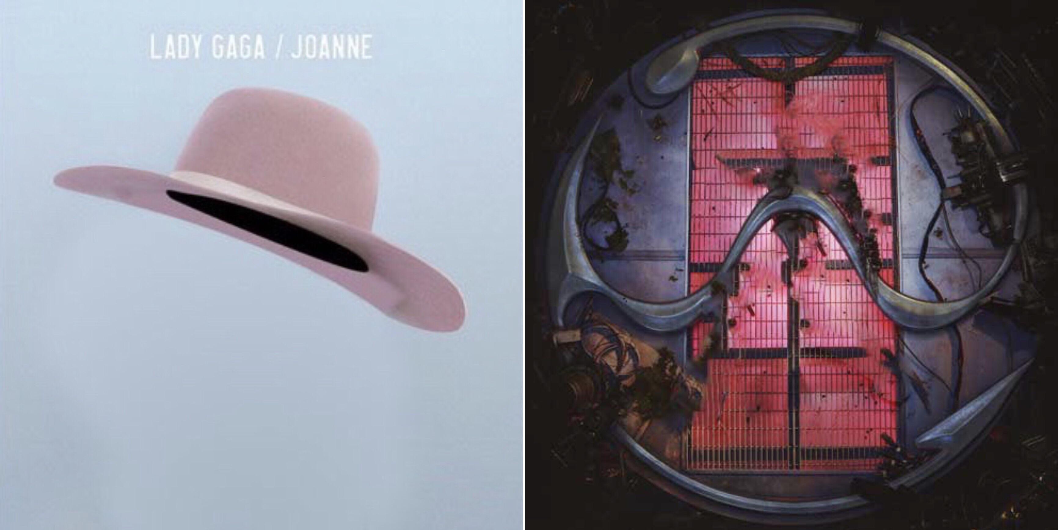 The Joanne album cover and Chromatics album cover in Iran (which doesnt