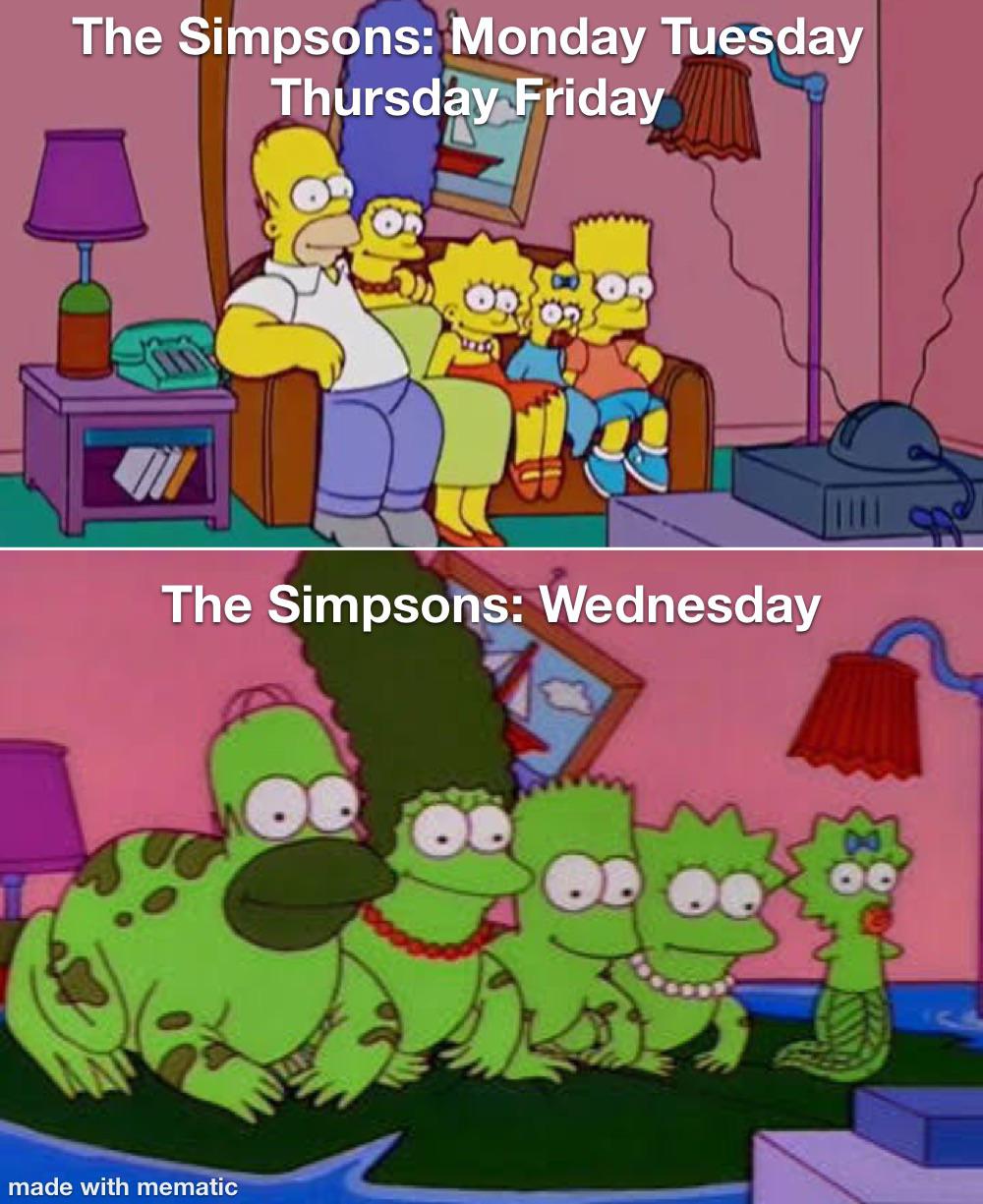 The Simpsons love Wednesday | Scrolller