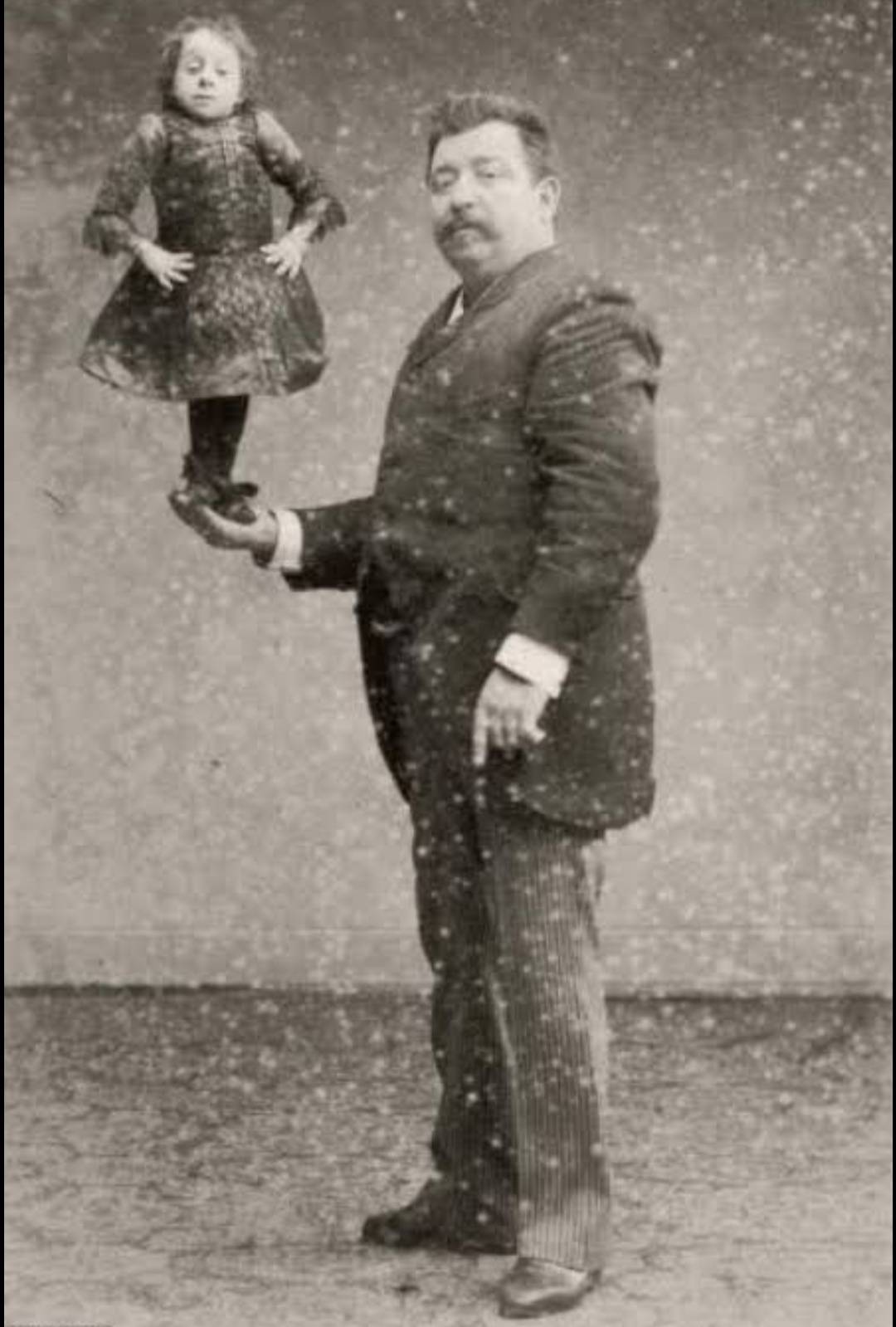 The smallest known woman in the world (Paulina Musters, 1876-1895