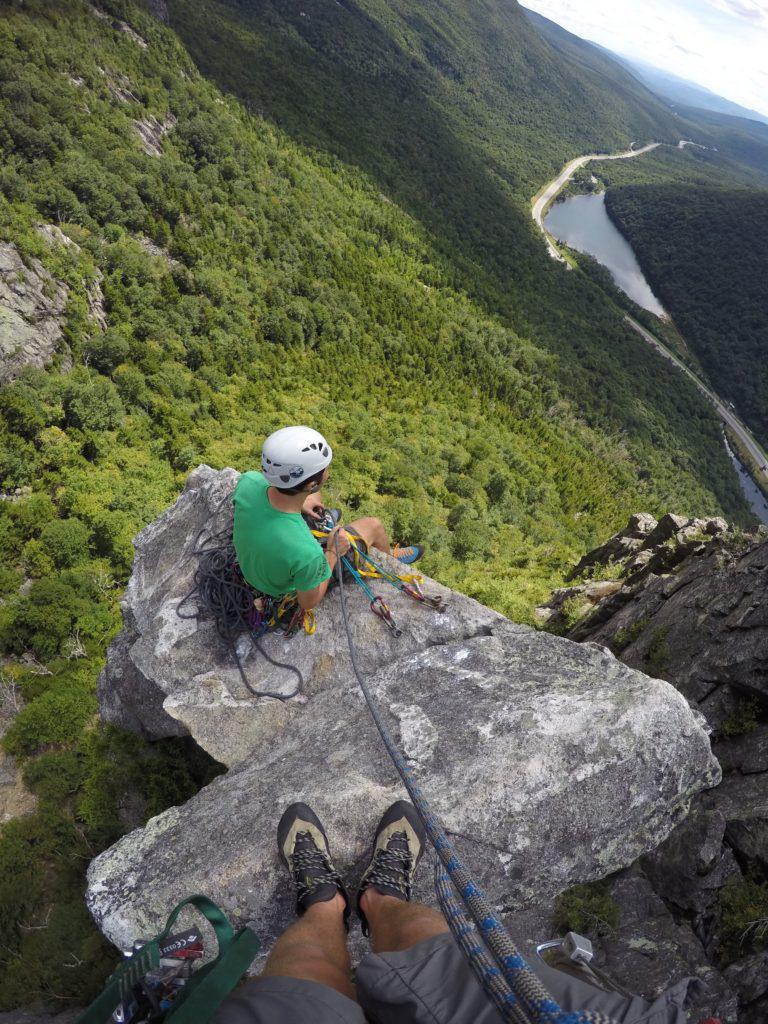 The top of the Eaglet in Franconia Notch! A great climb. | Scrolller