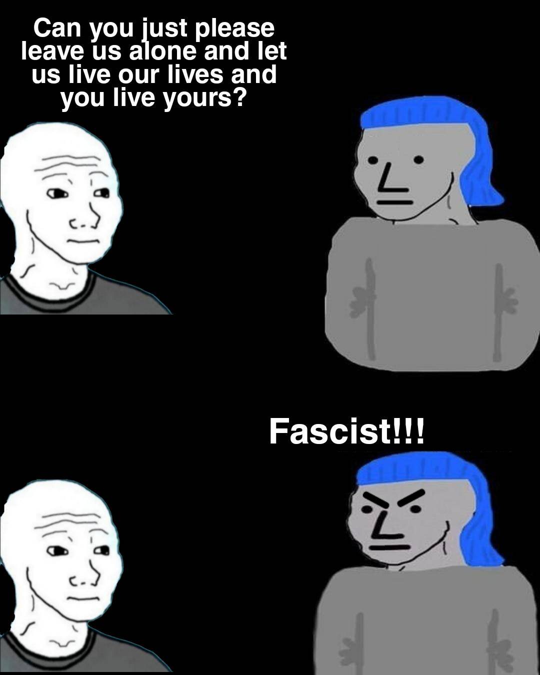 Ah Yes The Classic Harassment Of The Left Scrolller ah-yes-the-classic-harassment-of-the-left-scrolller