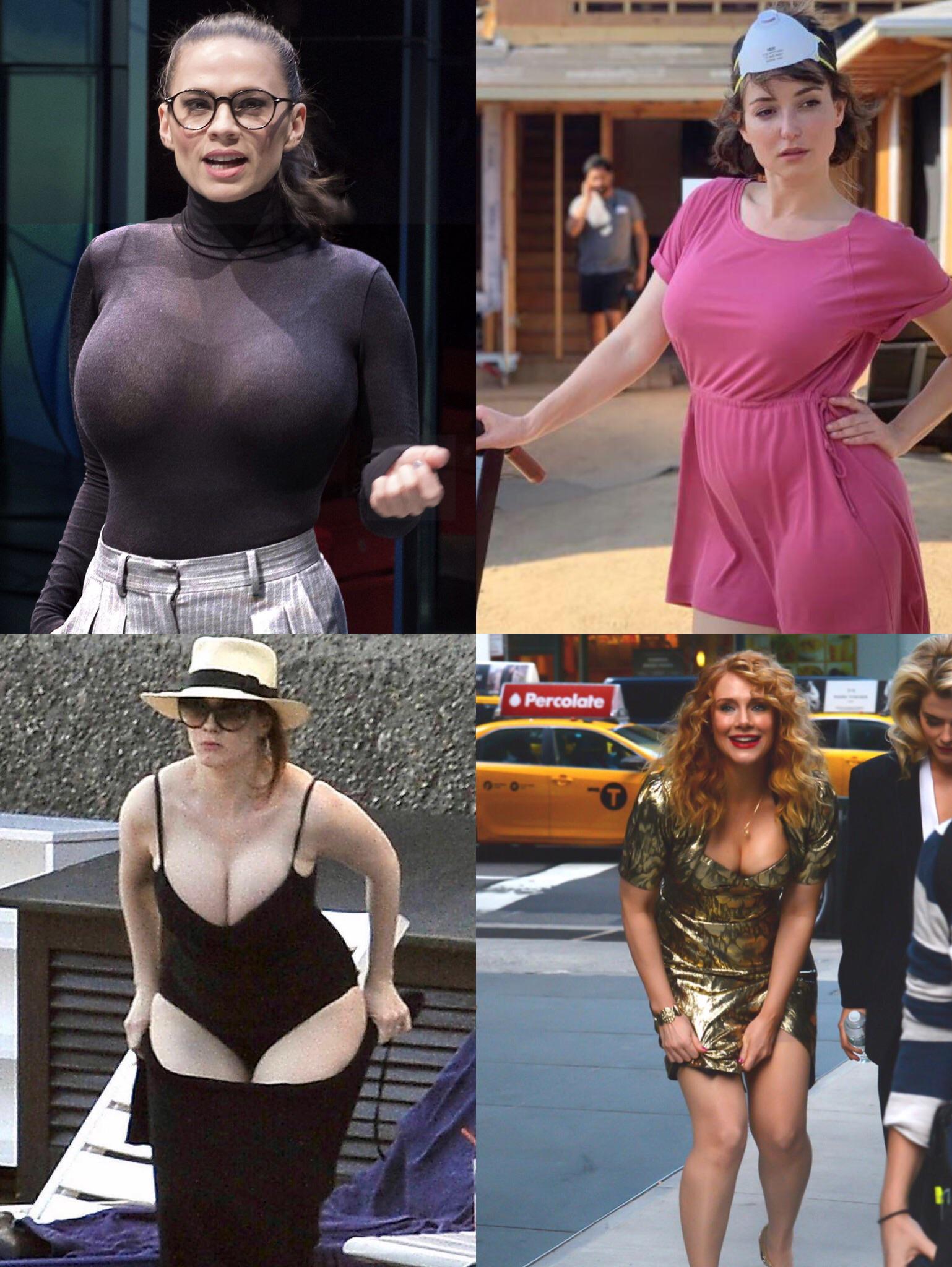 Hayley Atwell Milana Vayntrub Christina Hendricks Bryce Dallas