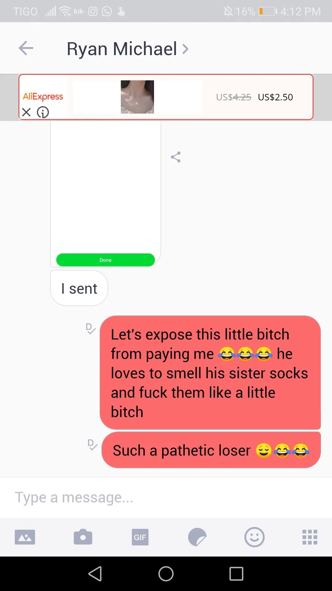 This pathetic bitch loves being exposed 😌😂