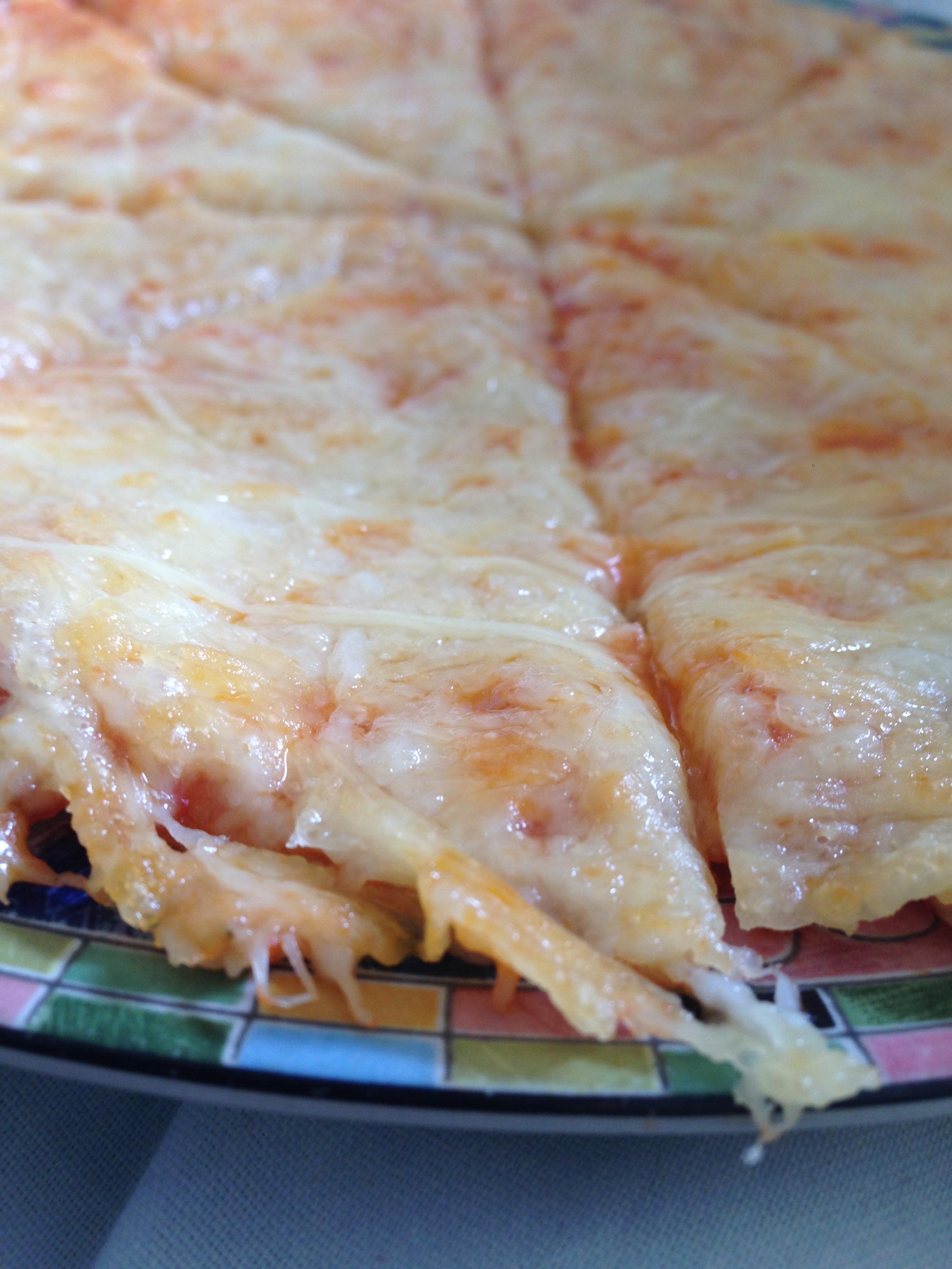 Three Cheese Pizza (Muenster, Parmesan, and Mozzarella) Scrolller