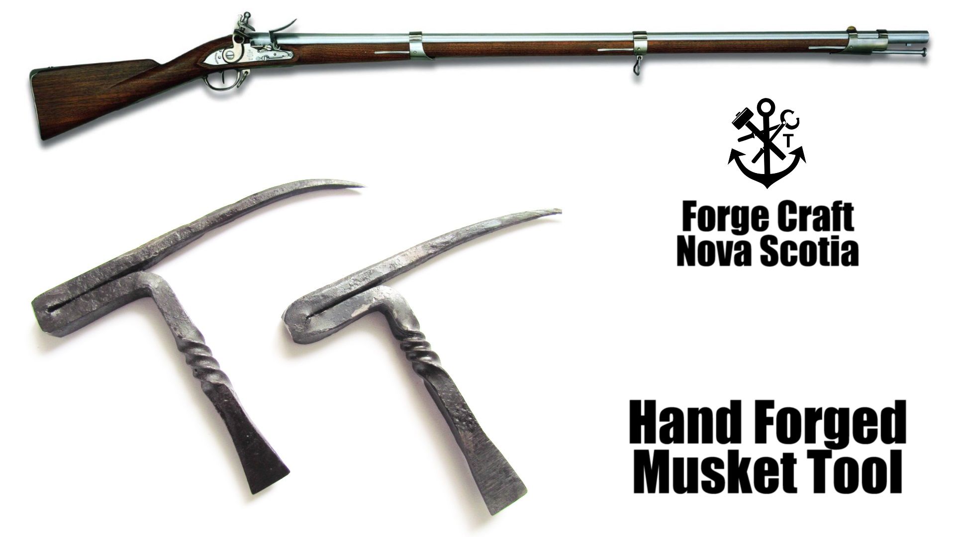 Three in one Hand Forged Musket tool | Scrolller