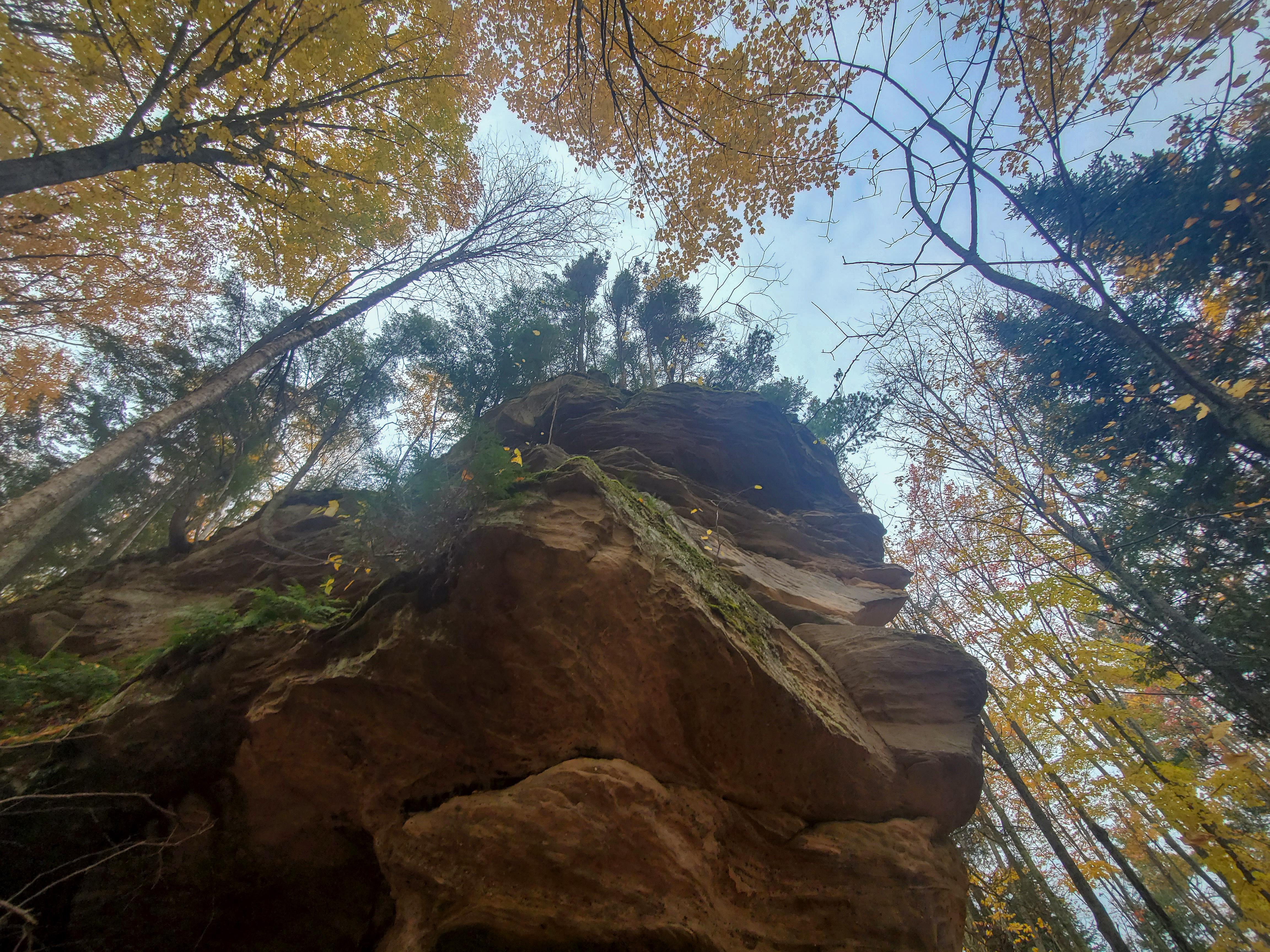 Tree topped cliffs, Michigan's Upper Peninsula [OC] [4608×3456] | Scrolller