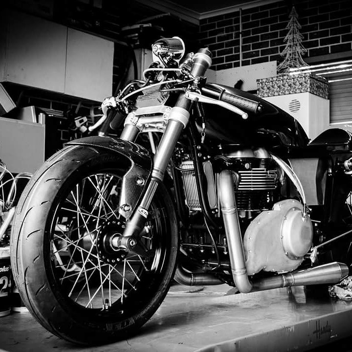 Triumph Salt Racer...off to set a record next weekend! I | Scrolller