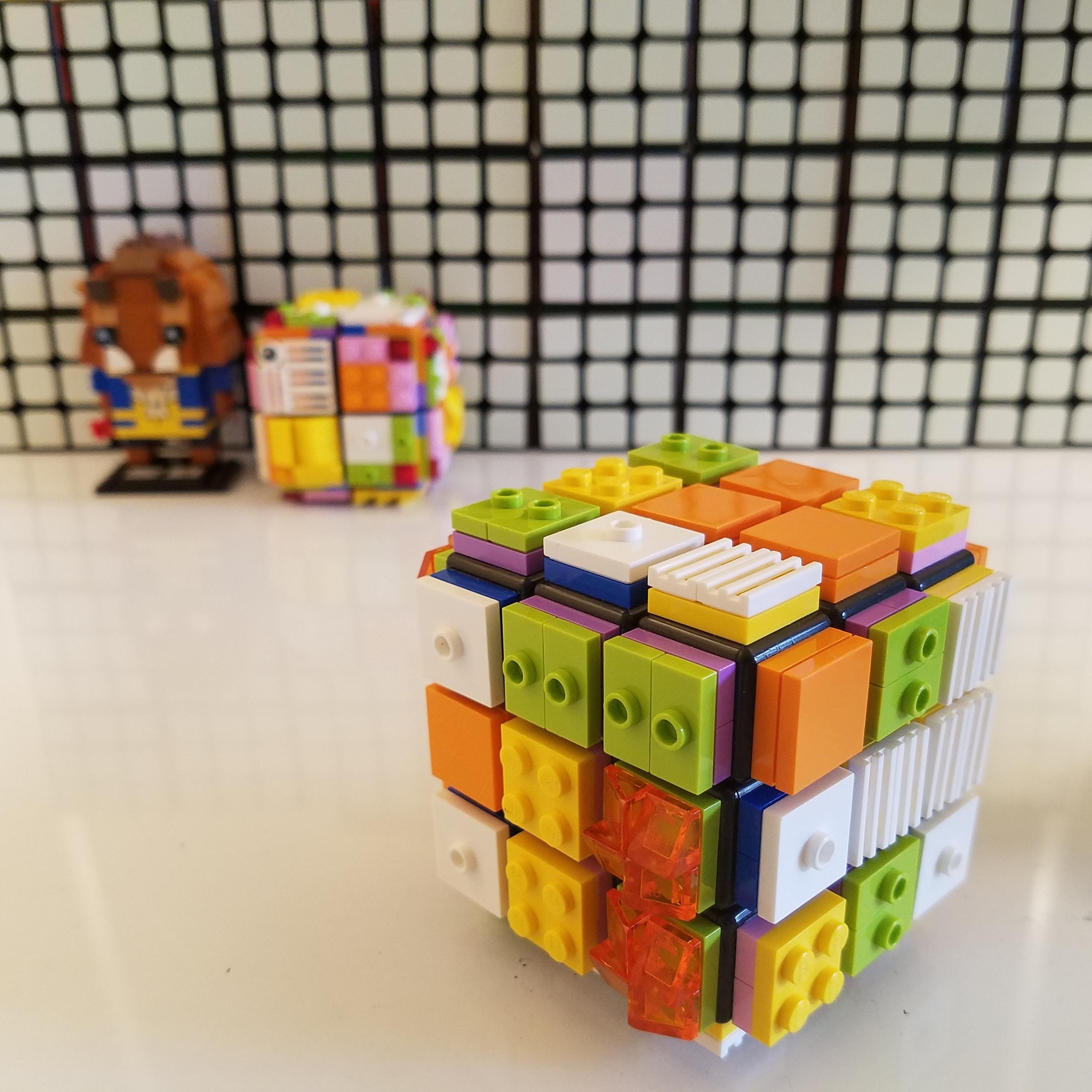 how to make a lego cube