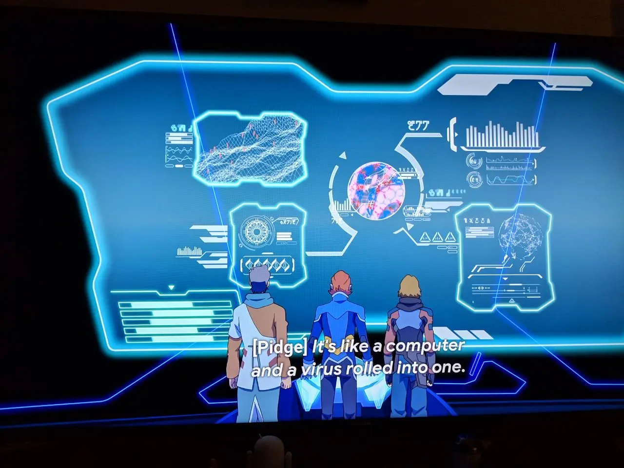[Voltron: Legendary Defender] A computer and a virus in one. | Scrolller