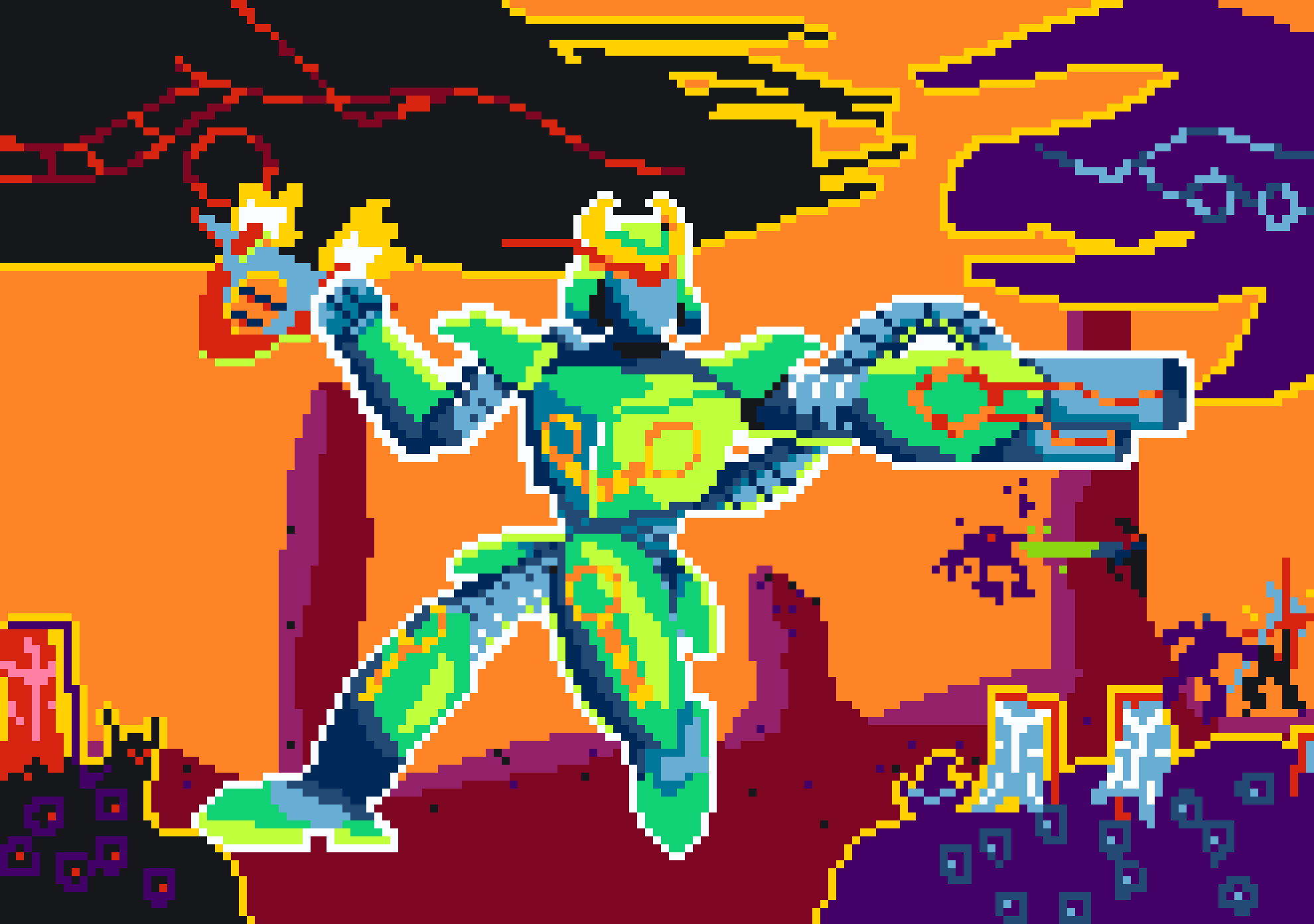 Wanted To Make A Piece Of Art With My Oc Profile Pic Scrolller