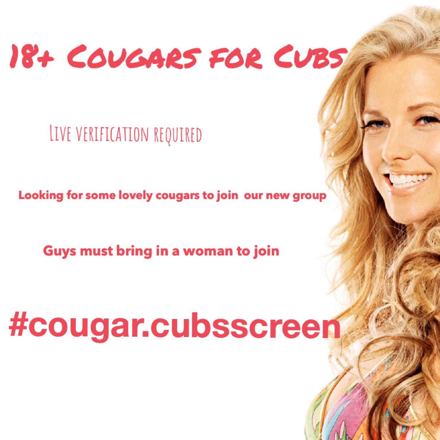 We Created A New Kik Group For Cougars And Cubs If Anyones Interested