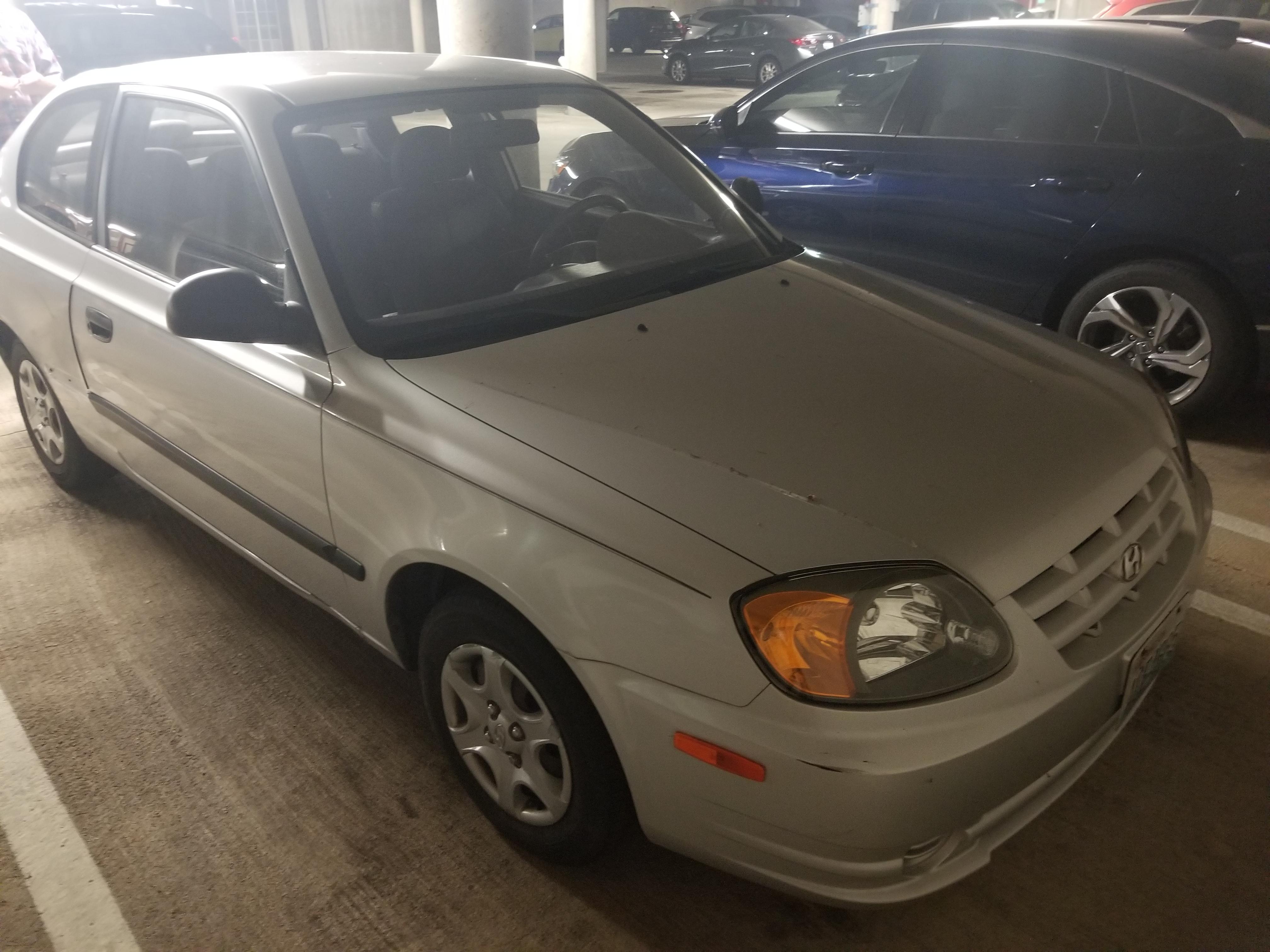 Went from 2017 Toyota 86 to 2003 Hyundai Accent to learn stick! | Scrolller